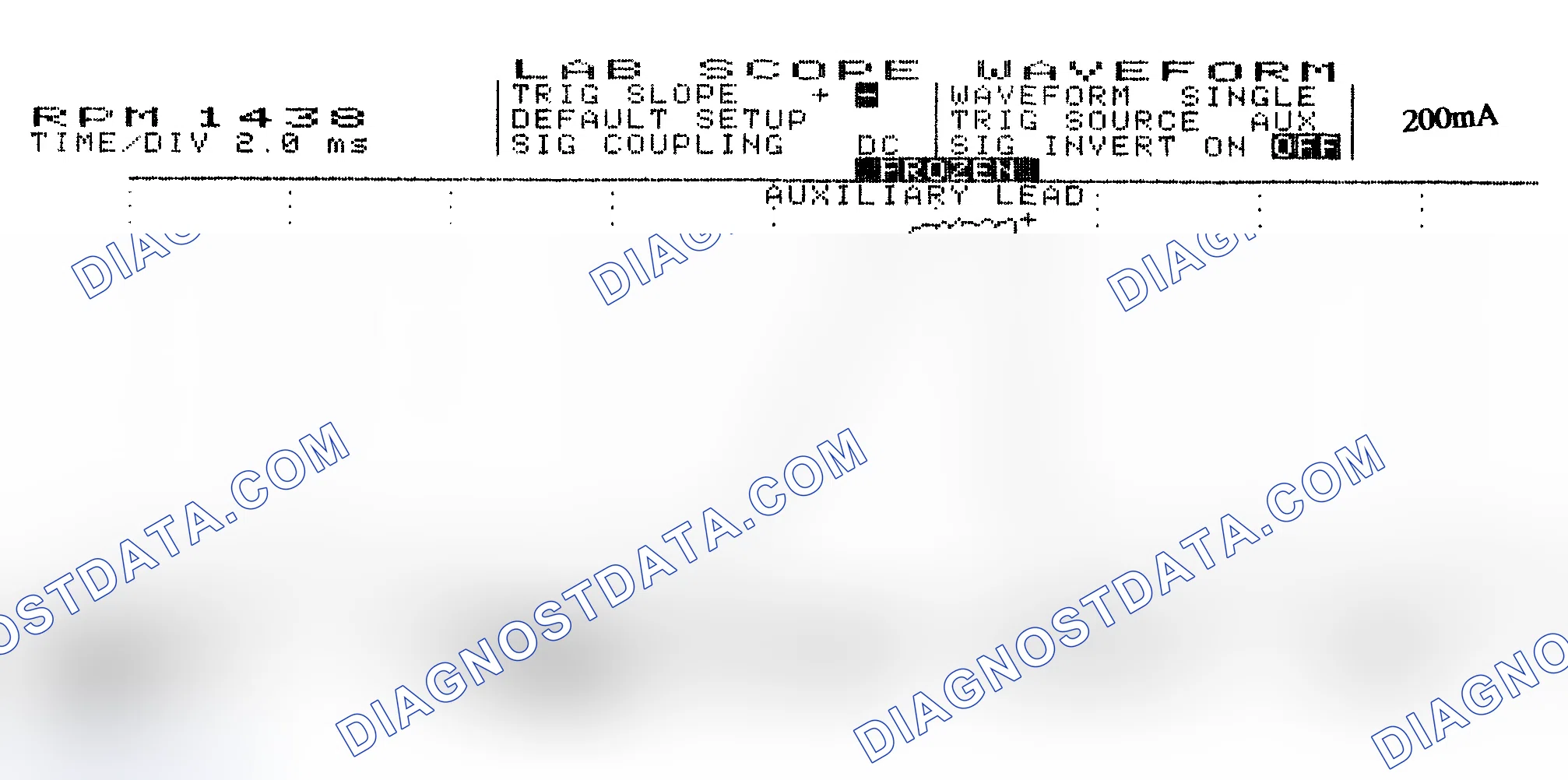 Scheme 15: Single Injector w/Normal Current Flow - Current Pattern