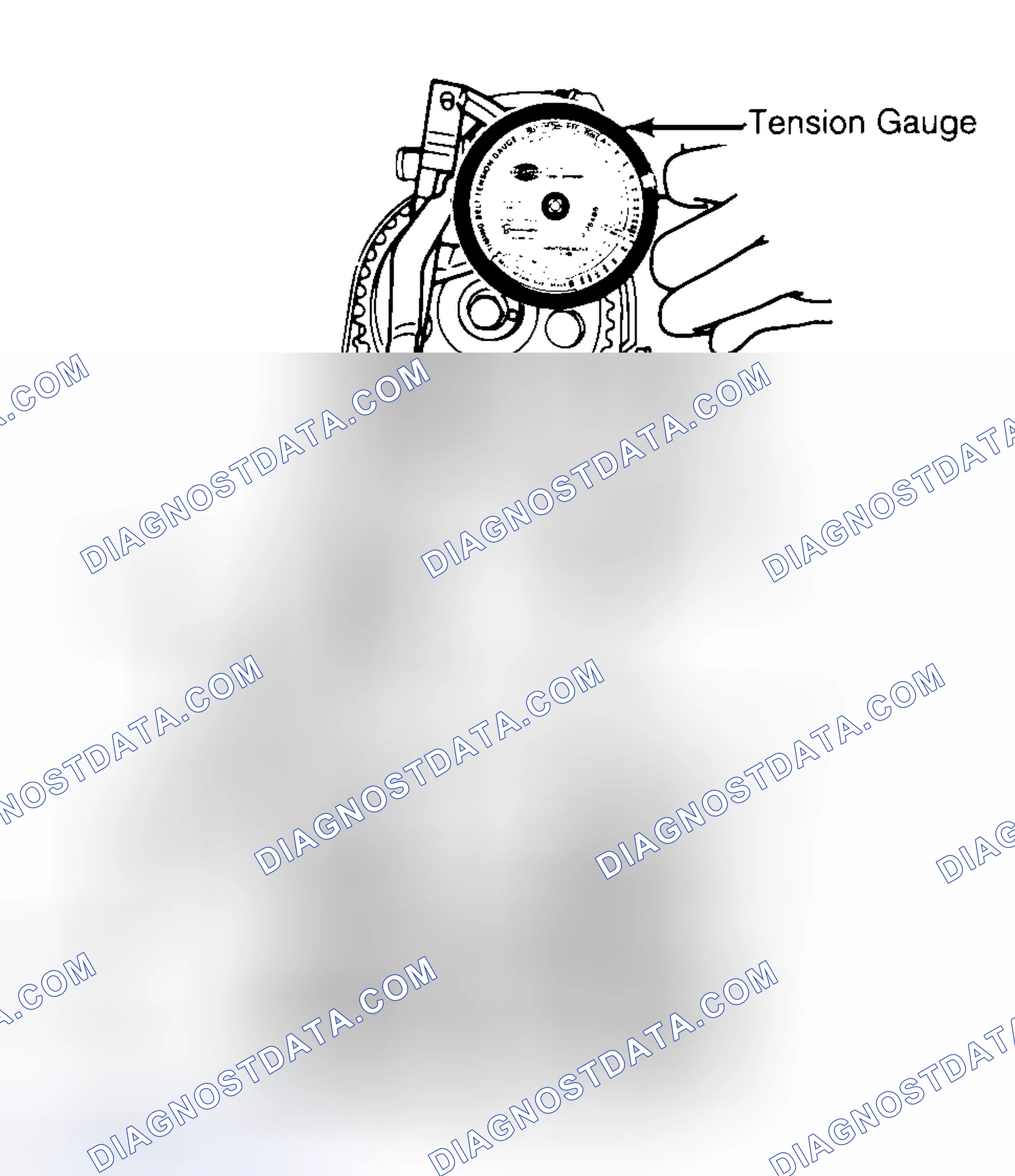 Scheme 3: Adjusting Typical Timing Belt Tension