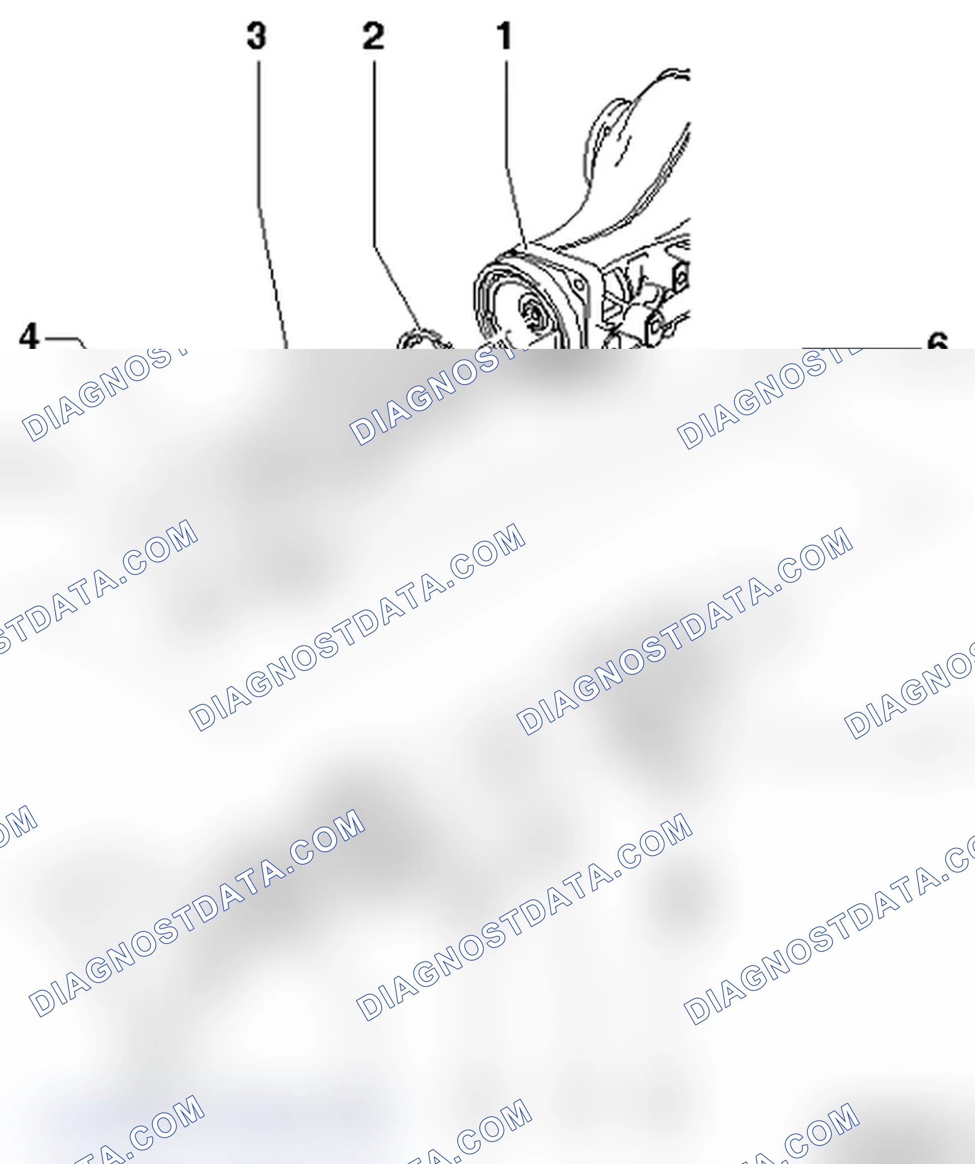 Scheme 104: Driveshaft, servicing overview