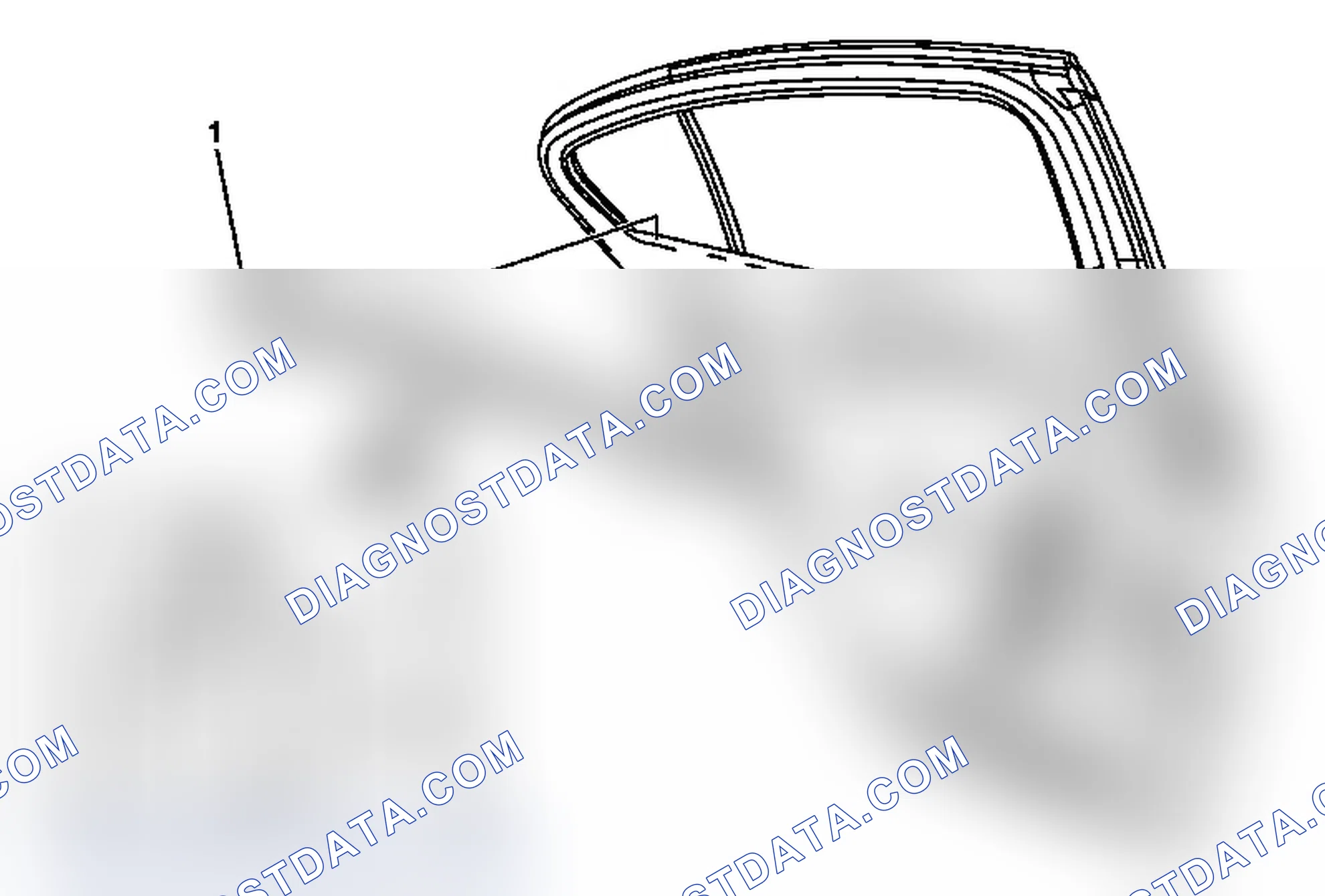 Scheme 17: Rear Side Door Window Inner Sealing Strip Replacement