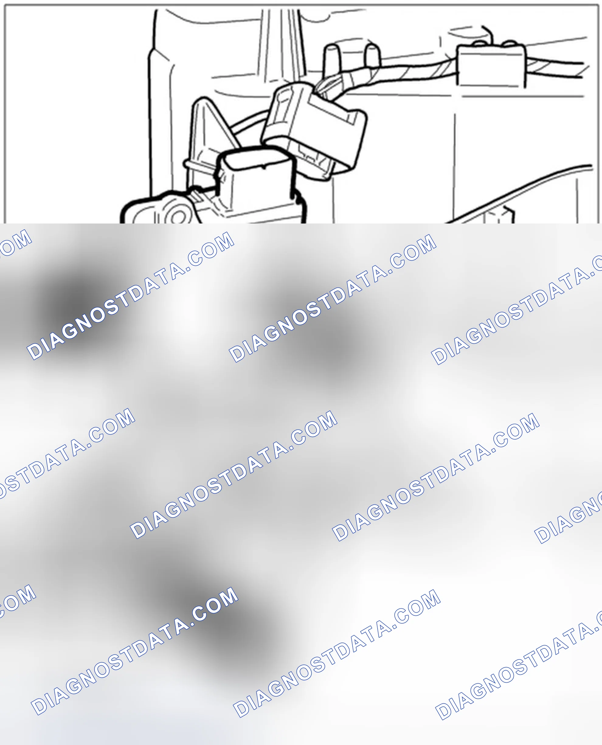 Scheme 144: Installing footwell/defrost servo motor