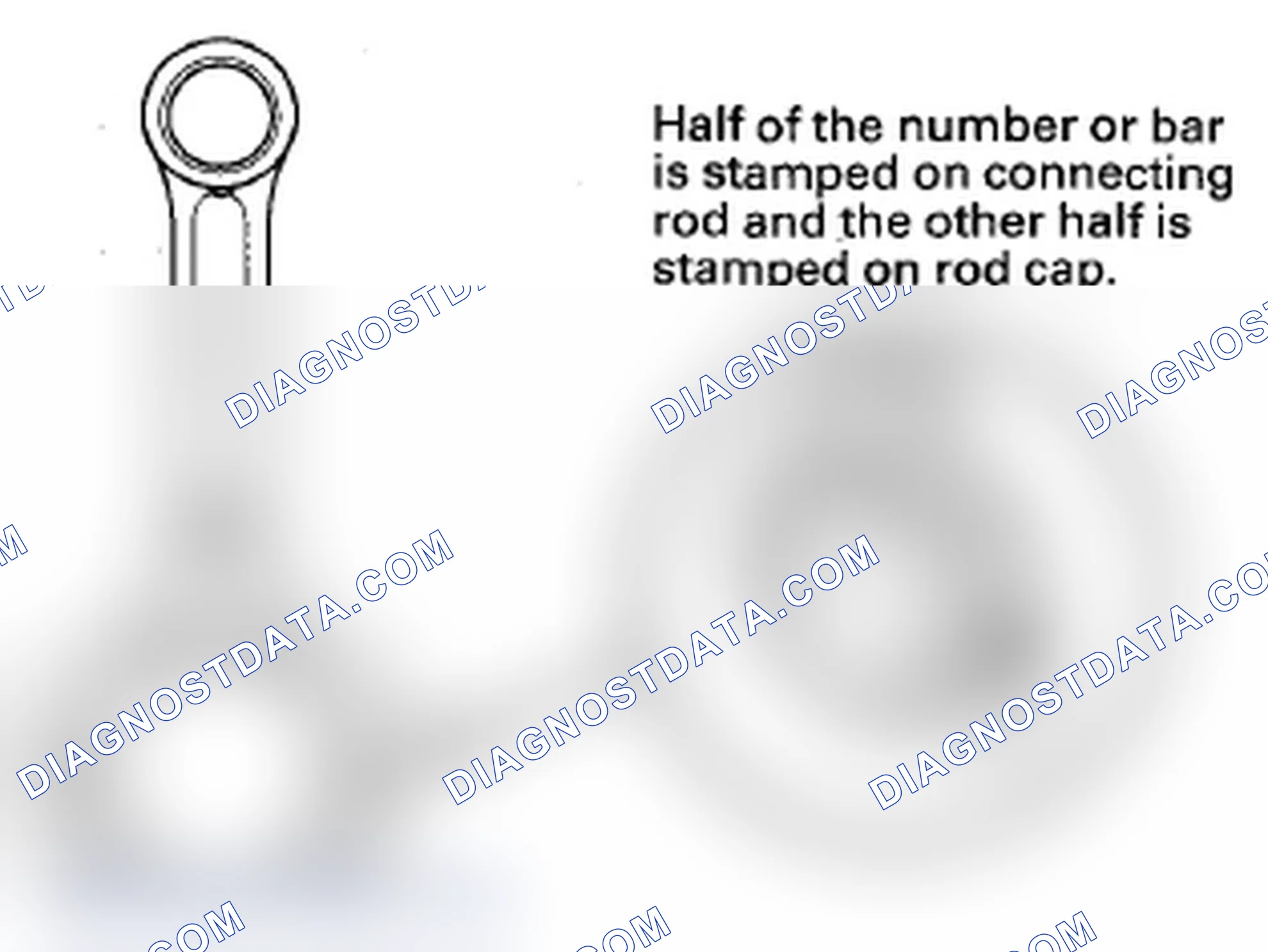 Scheme 348: Big End Bore Code Locations