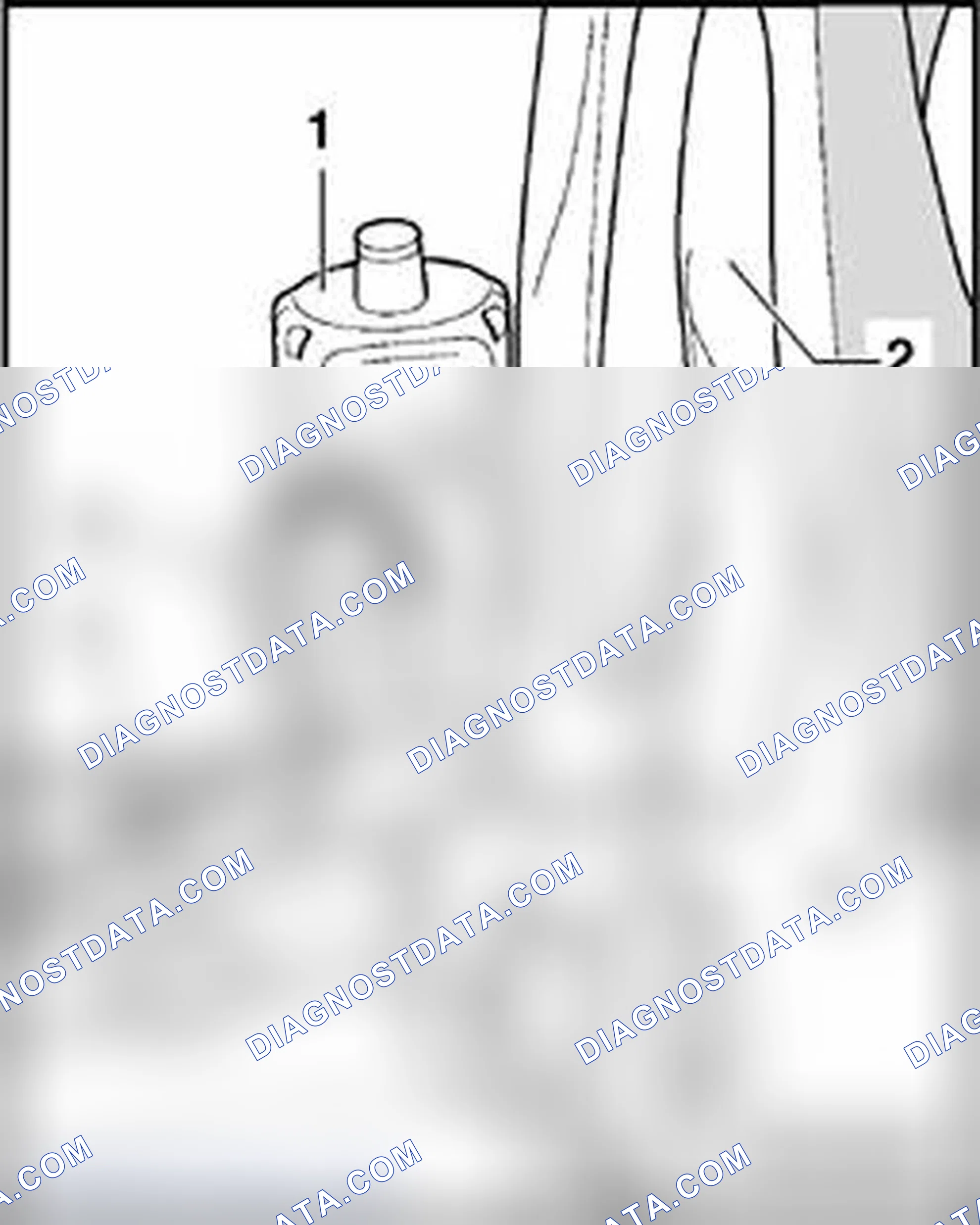 Scheme 236: Releasing fastening for backrest inclination adjustment motor