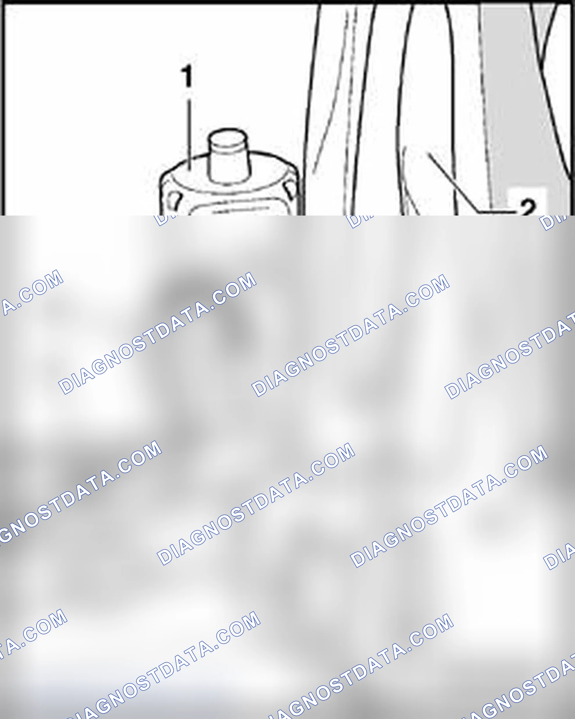 Scheme 273: Releasing fastening for backrest inclination adjustment motor
