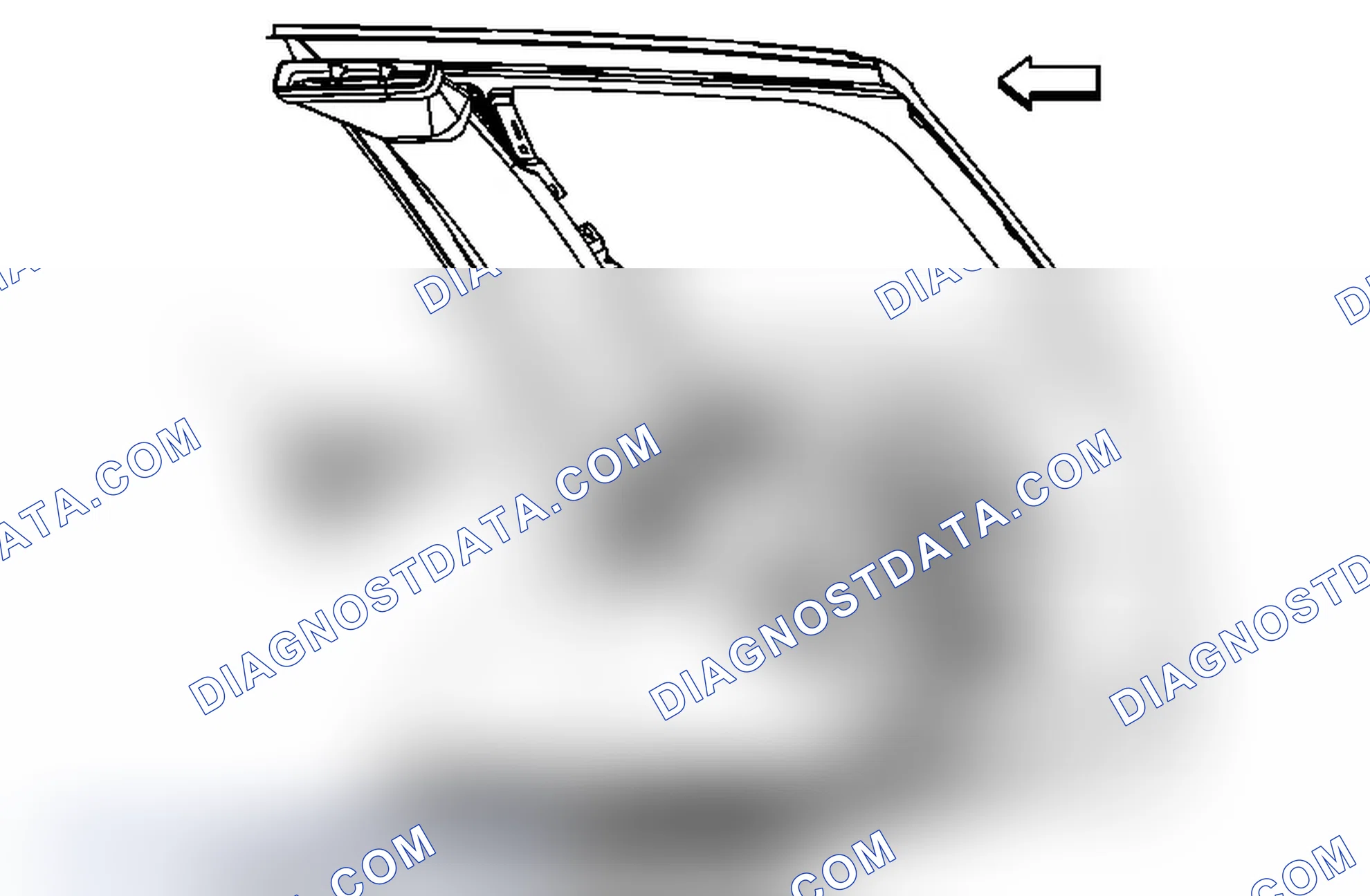 Scheme 44: Auxiliary Air Distributor Duct Replacement (Lower/Extended Wheelbase)