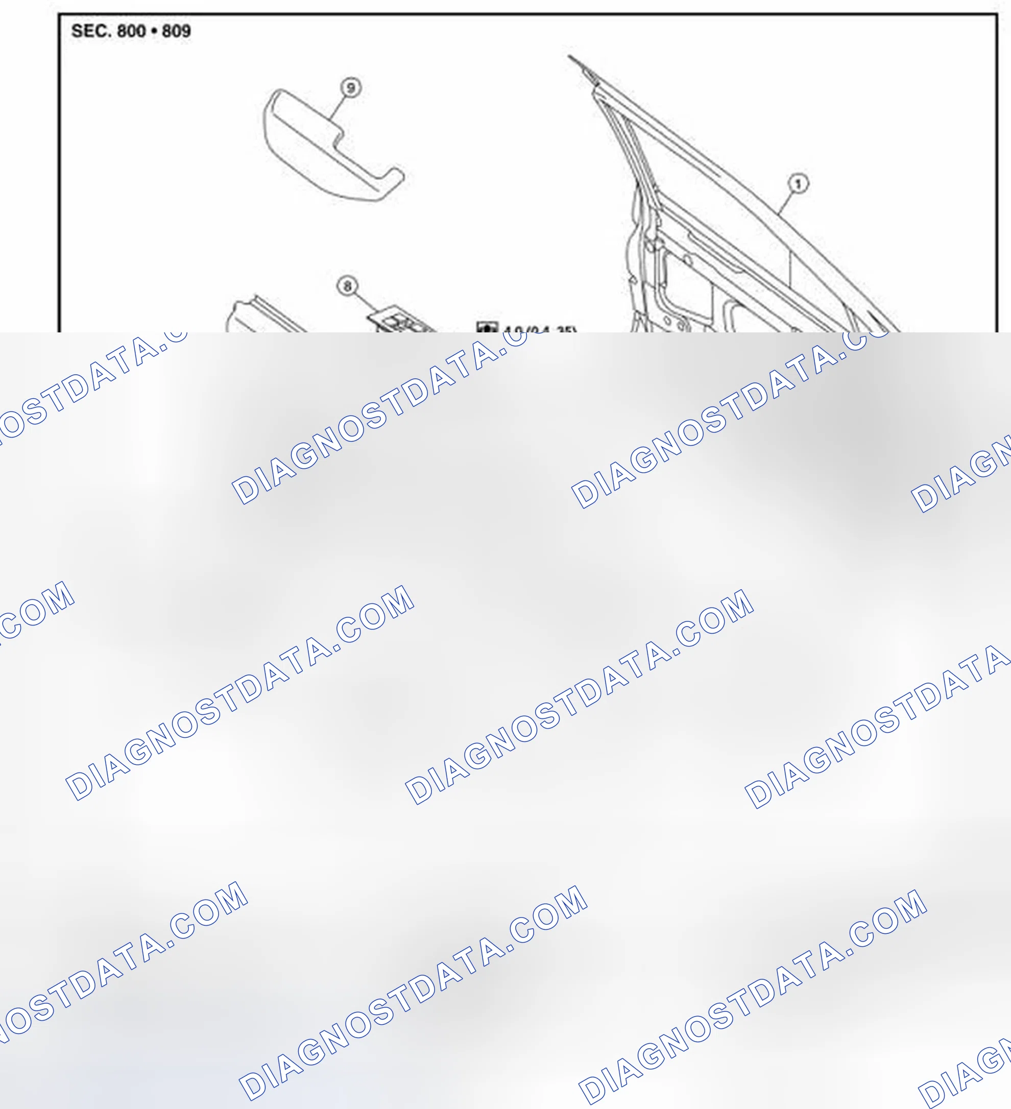 Scheme 33: FRONT DOOR