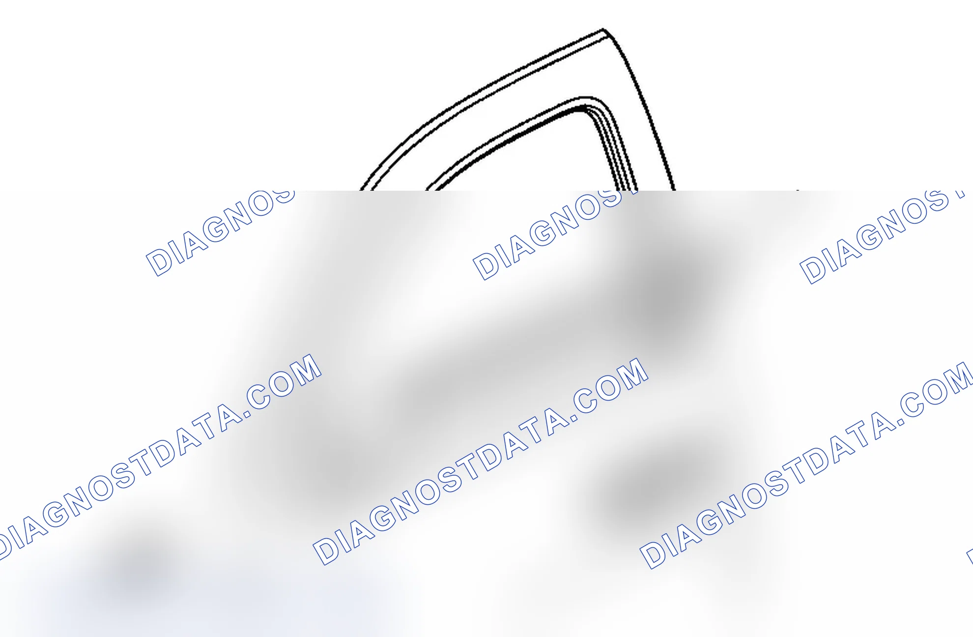 Scheme 23: Front Side Door Window Outer Sealing Strip Replacement