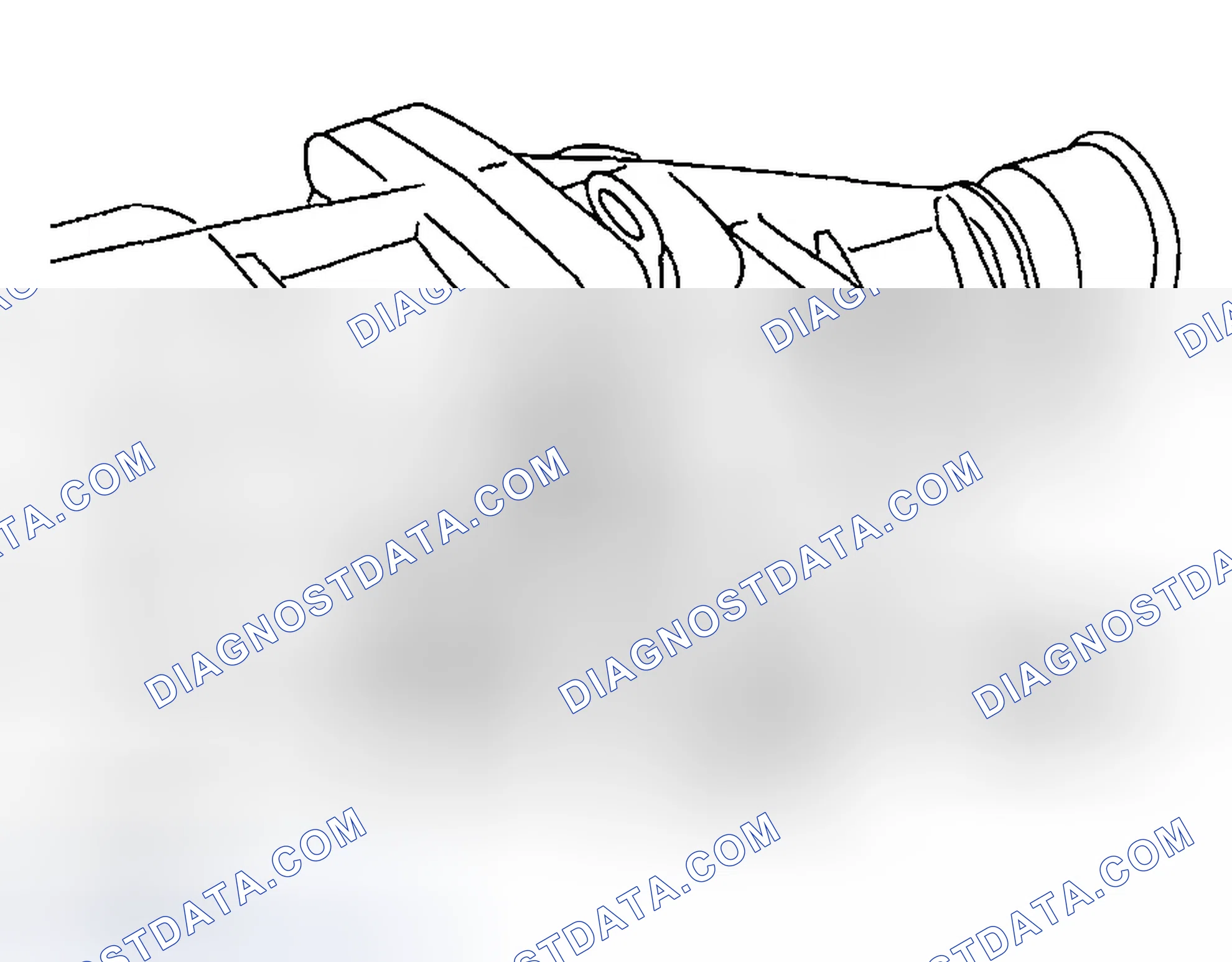 Scheme 78: Identifying Pressure Gauge Test Plug For Transfer Clutch At Transmission