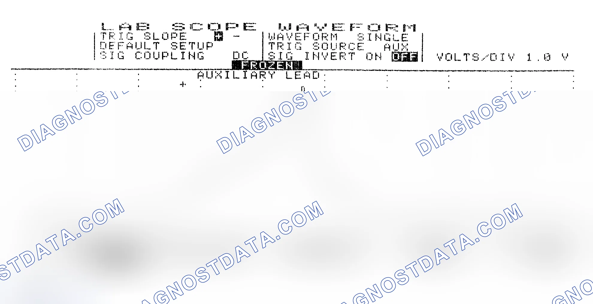Scheme 19: Single Injector w/Excessive Current Flow - Current Pattern