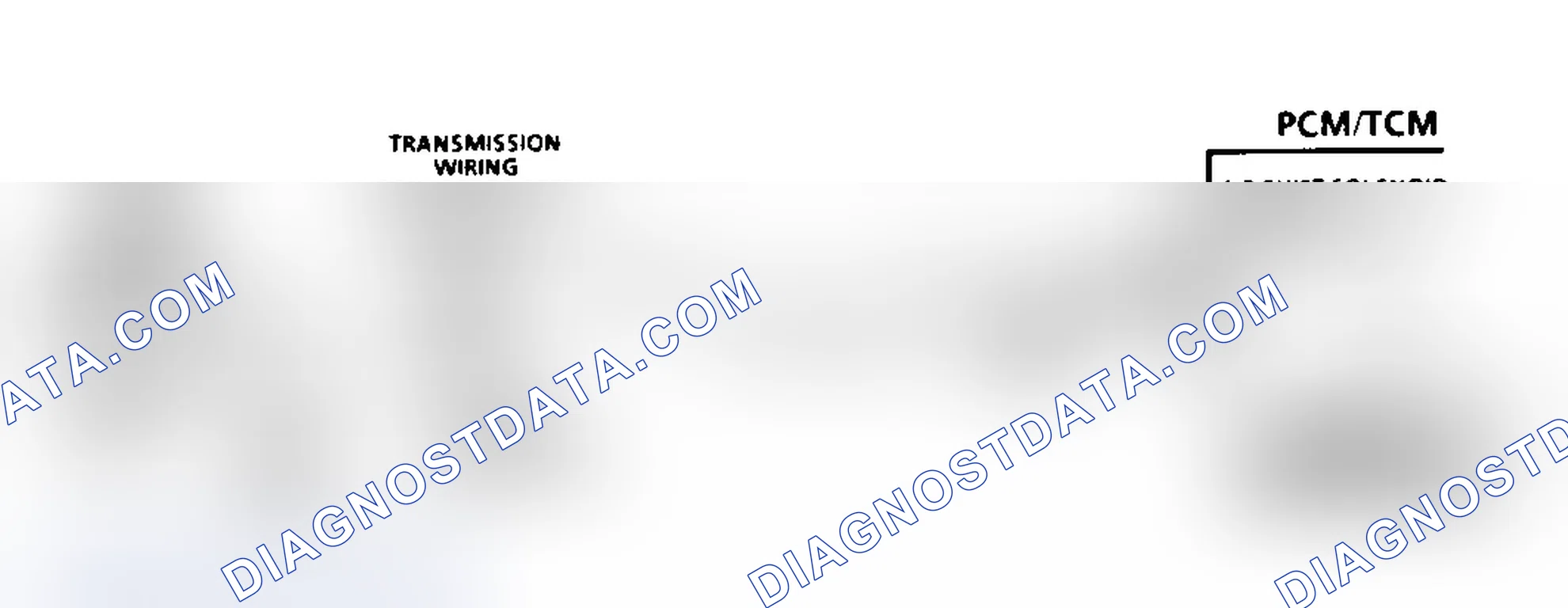 Scheme 312: Code 82 Schematic (Diesel) Transmission 1-2 Error