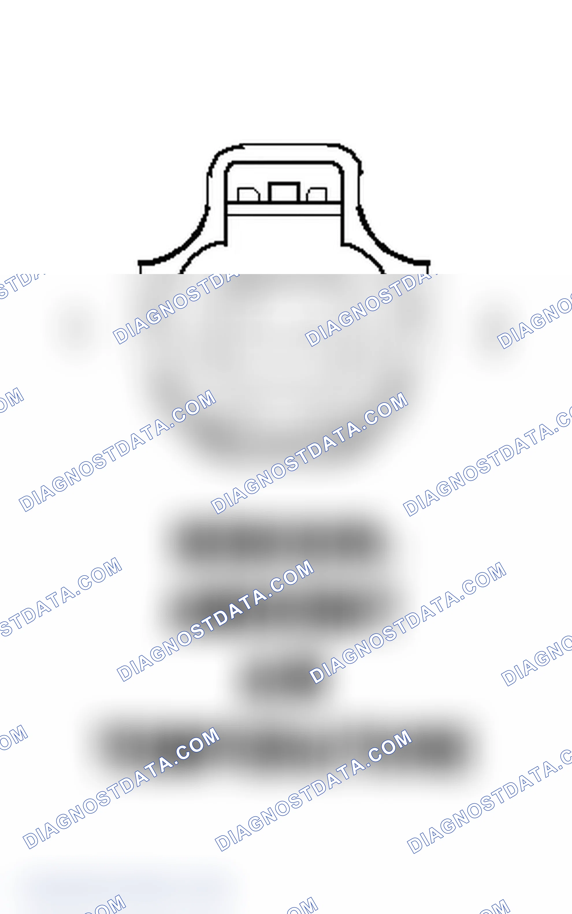 Scheme 49: Ambient Air Temperature Sensor Connector End View