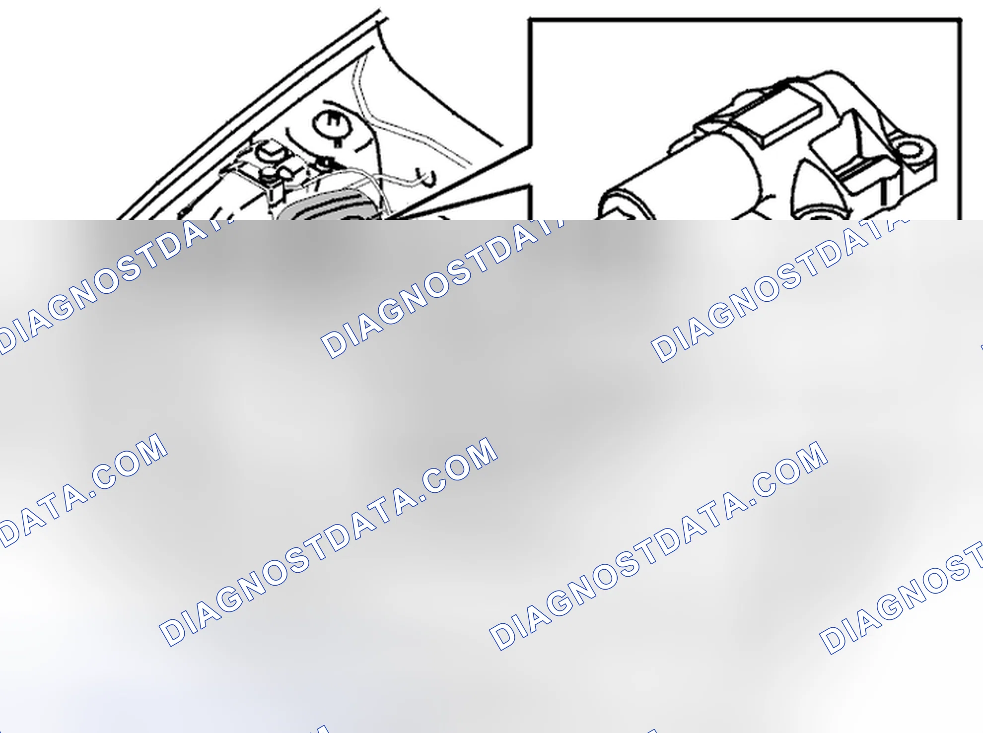 Scheme 54: Removing the variable valve timing solenoid