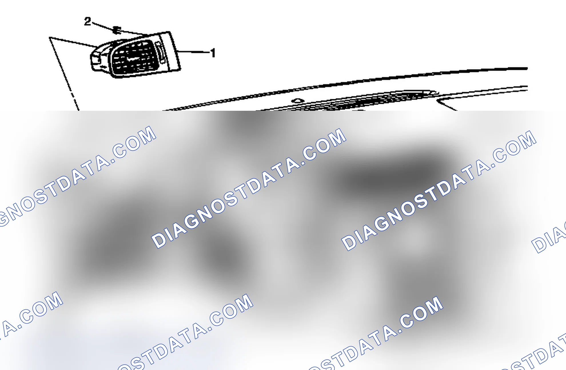 Scheme 31: Instrument Panel Outer Air Outlet Deflector Replacement - Left Side (Except Cadillac)