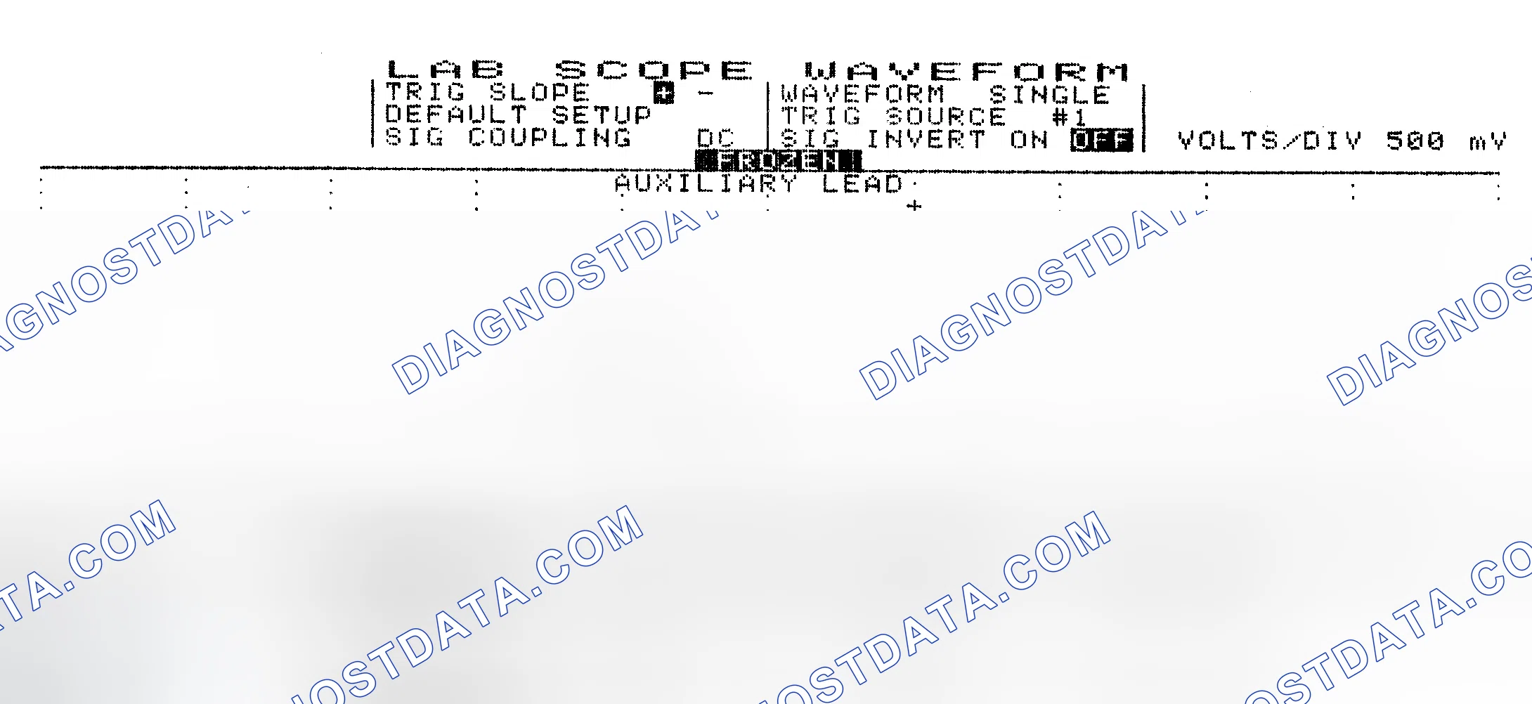 Scheme 10: Single Injector w/Excessive Current Flow - Current Pattern