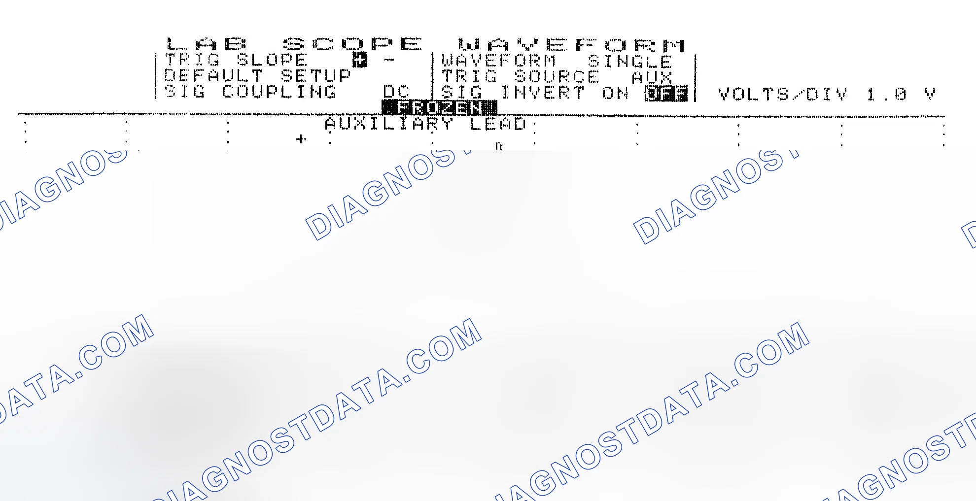 Scheme 19: Single Injector w/Excessive Current Flow - Current Pattern
