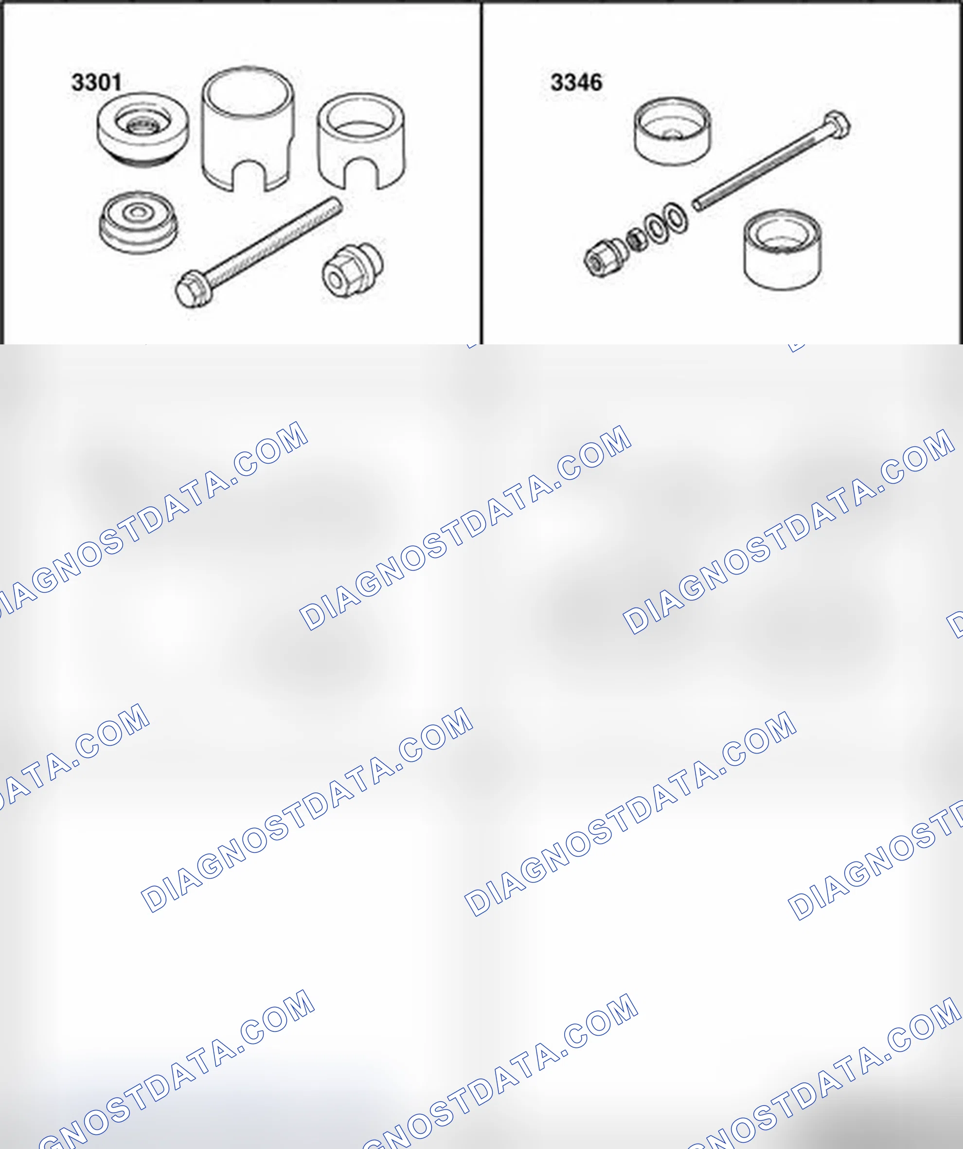 Scheme 94: Guide link mountings, replacing
