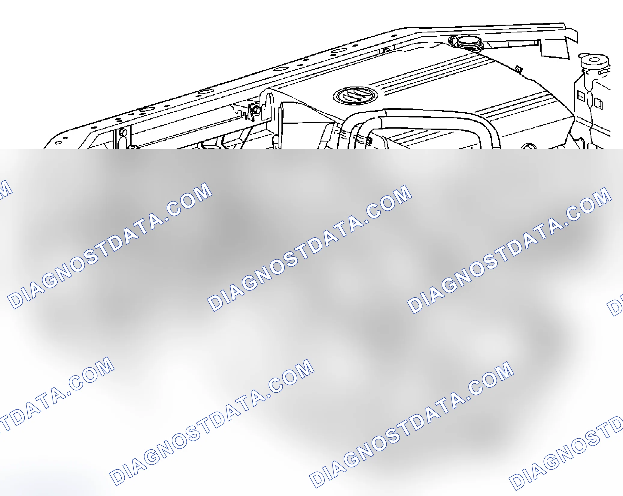Scheme 4: Radiator Hose Replacement - Outlet (3.6L)