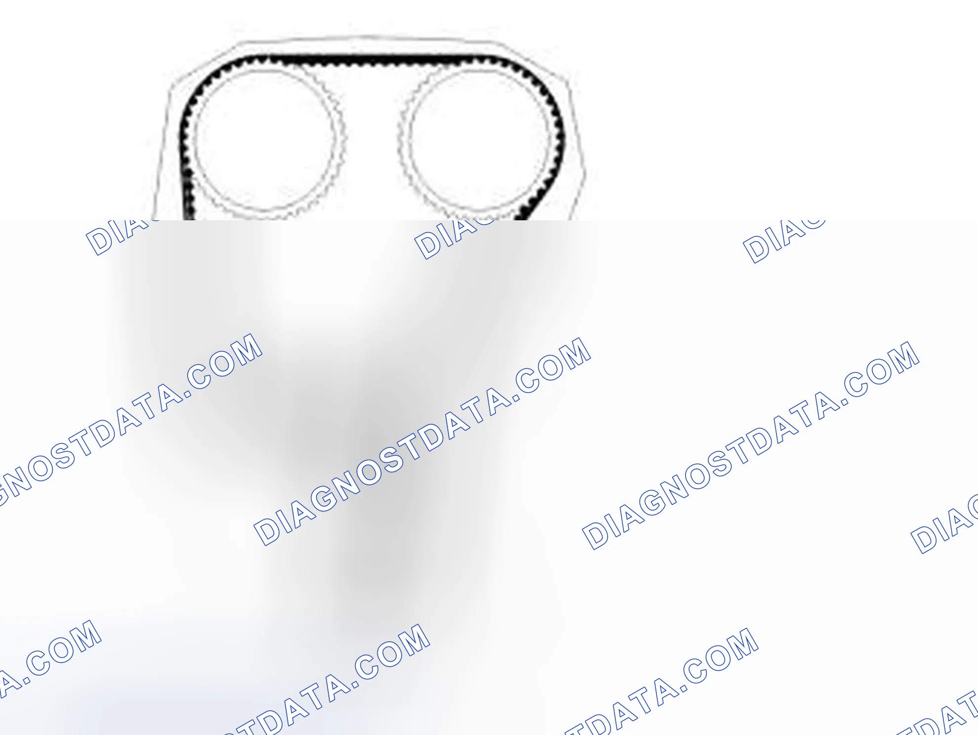 Scheme 308: Installing the timing belt
