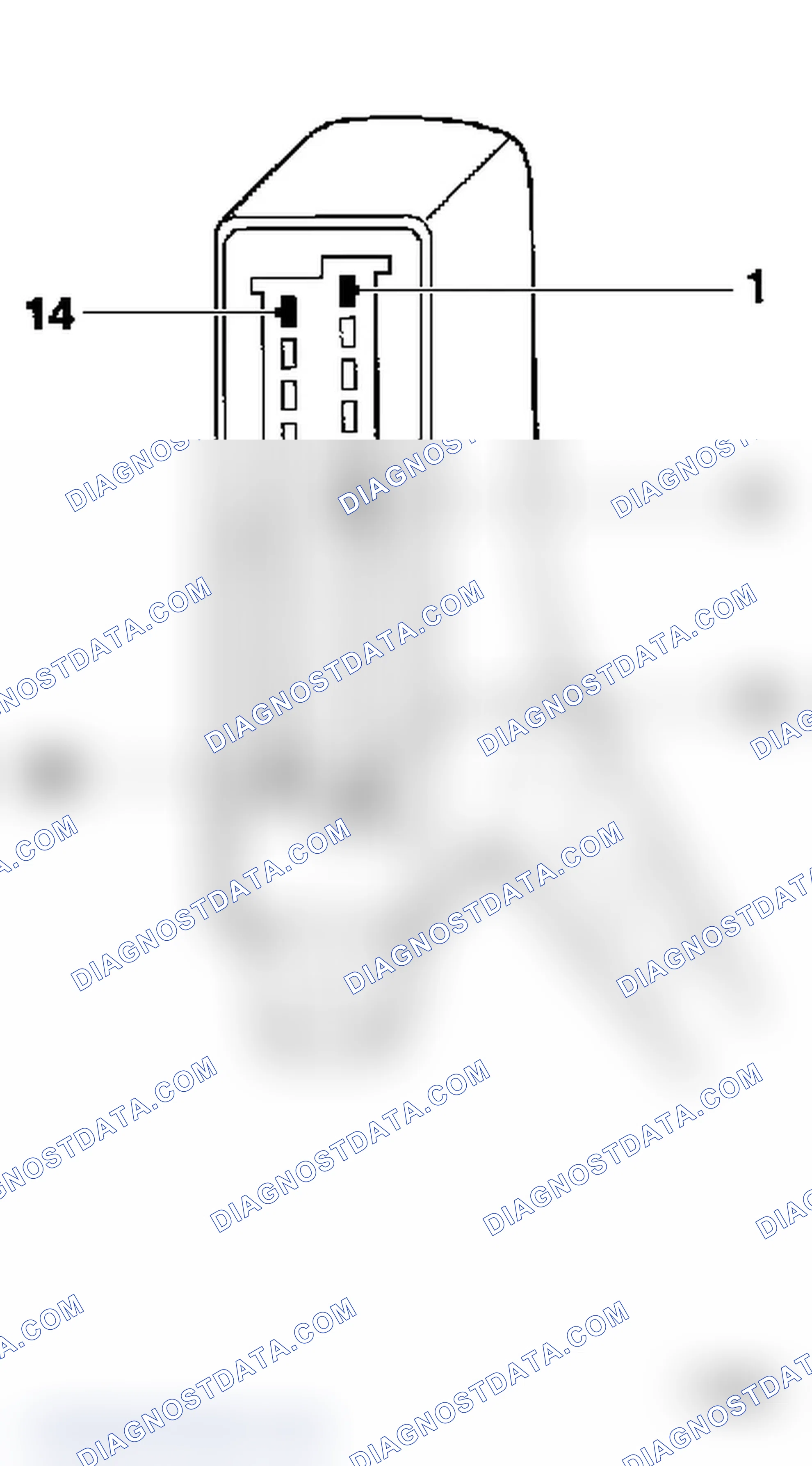 Terminal Assignment, ABS Control Units