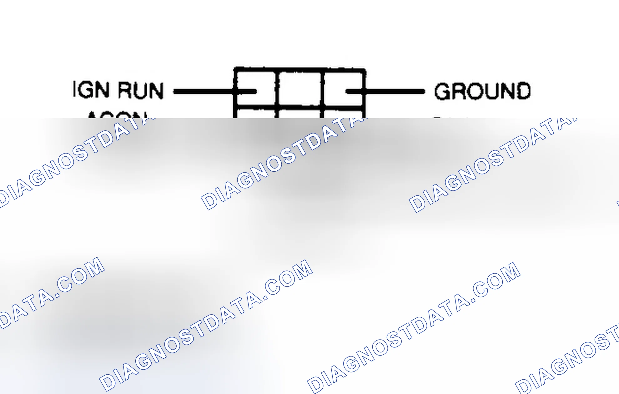Scheme 26: Identifying A/C Relay Terminals (KM3 - 626 2.0L A/T)
