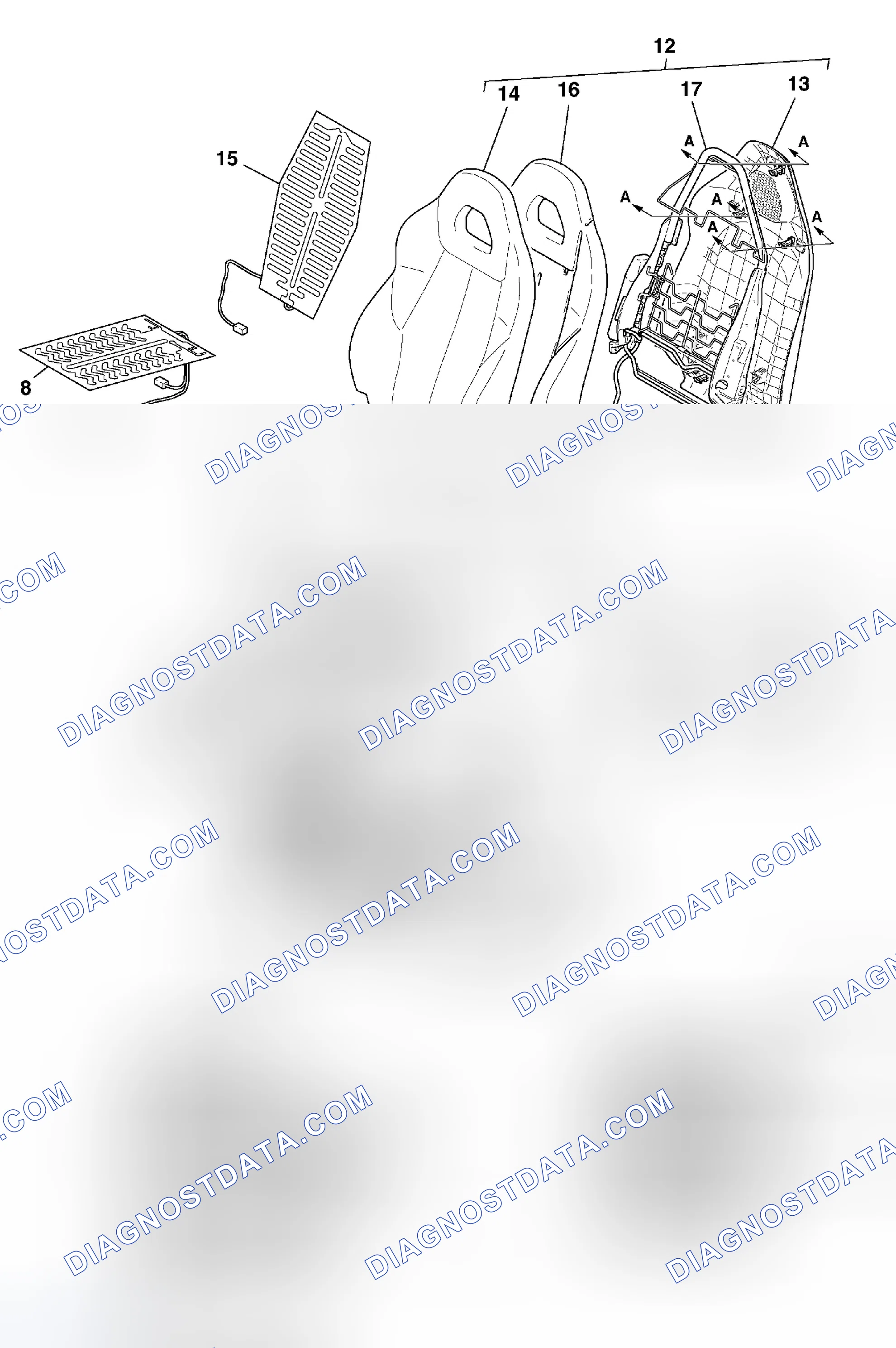 Scheme 84: < FRONT PASSENGER'S SEAT >