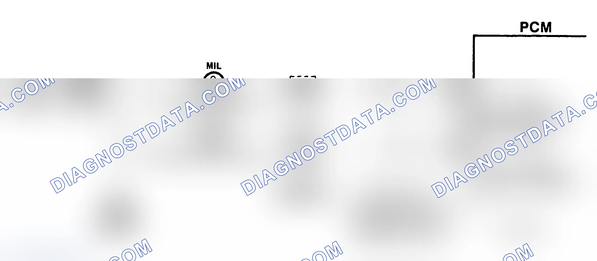 Scheme 208: DTC 46 Schematic ("C" & "K" Series) MIL Circuit Fault