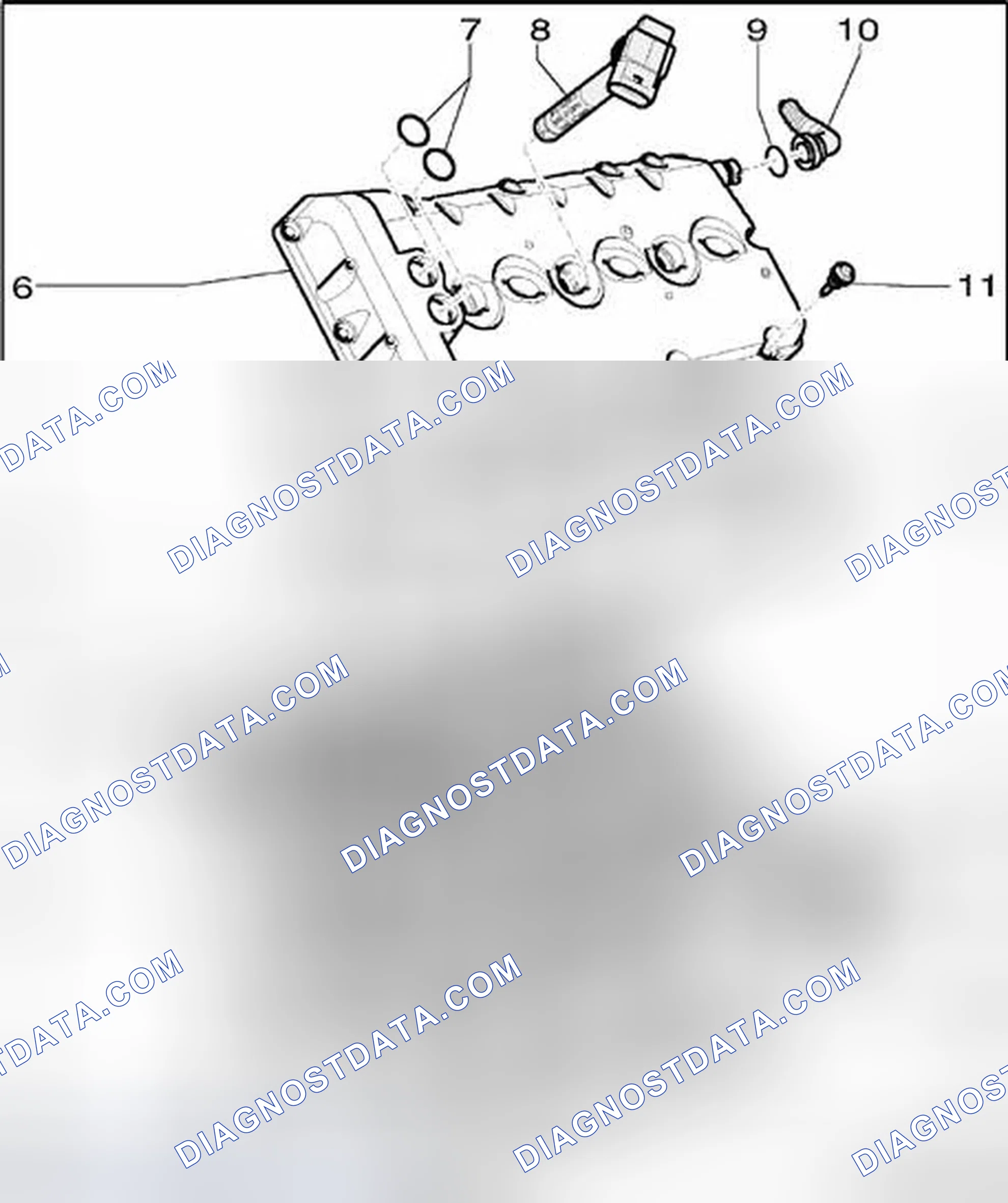 Scheme 354: Cylinder Head, Assembly Overview