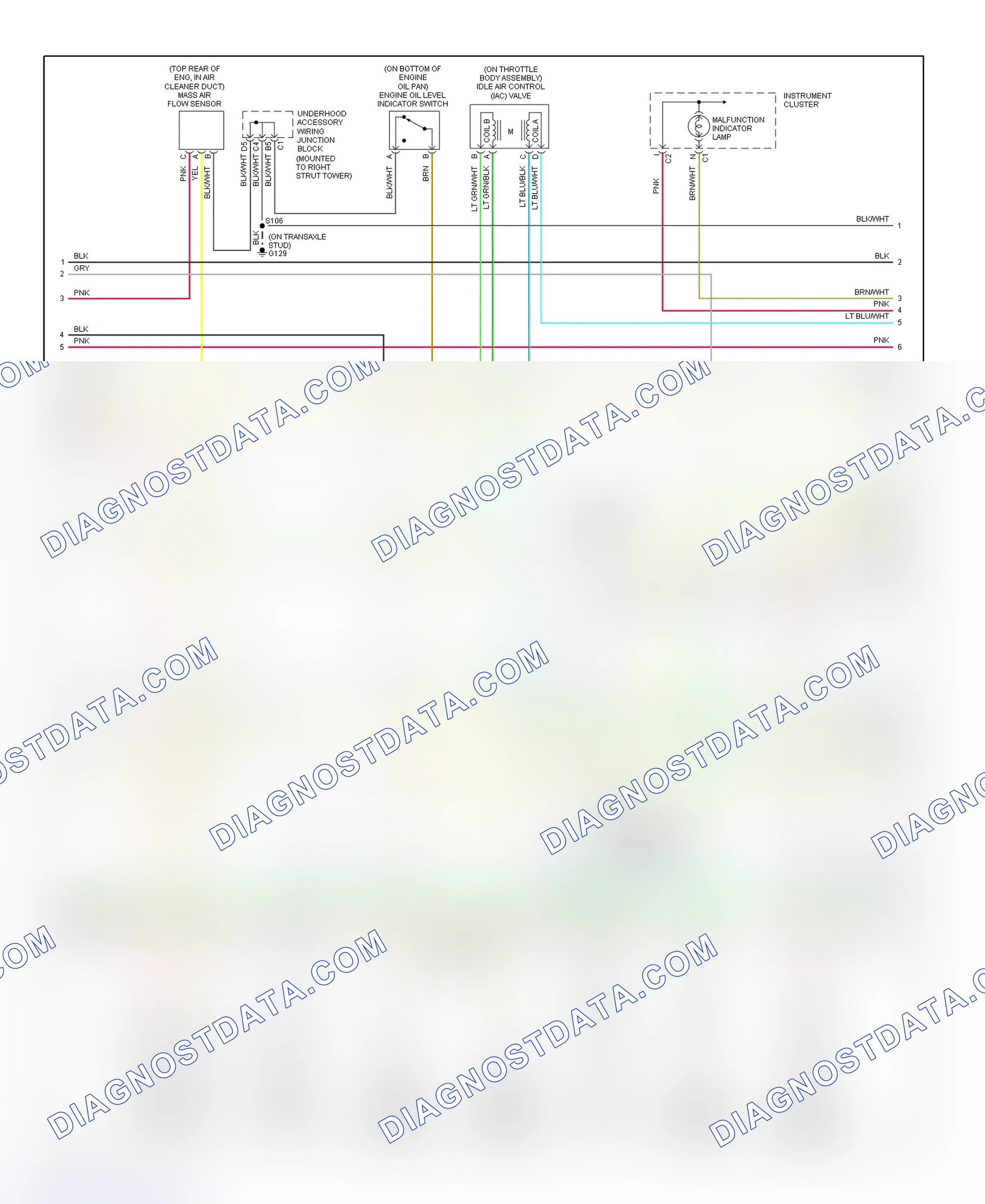 Scheme 112: PCM Wiring Diagram (Grand Prix - 3.1L - 3 Of 4)