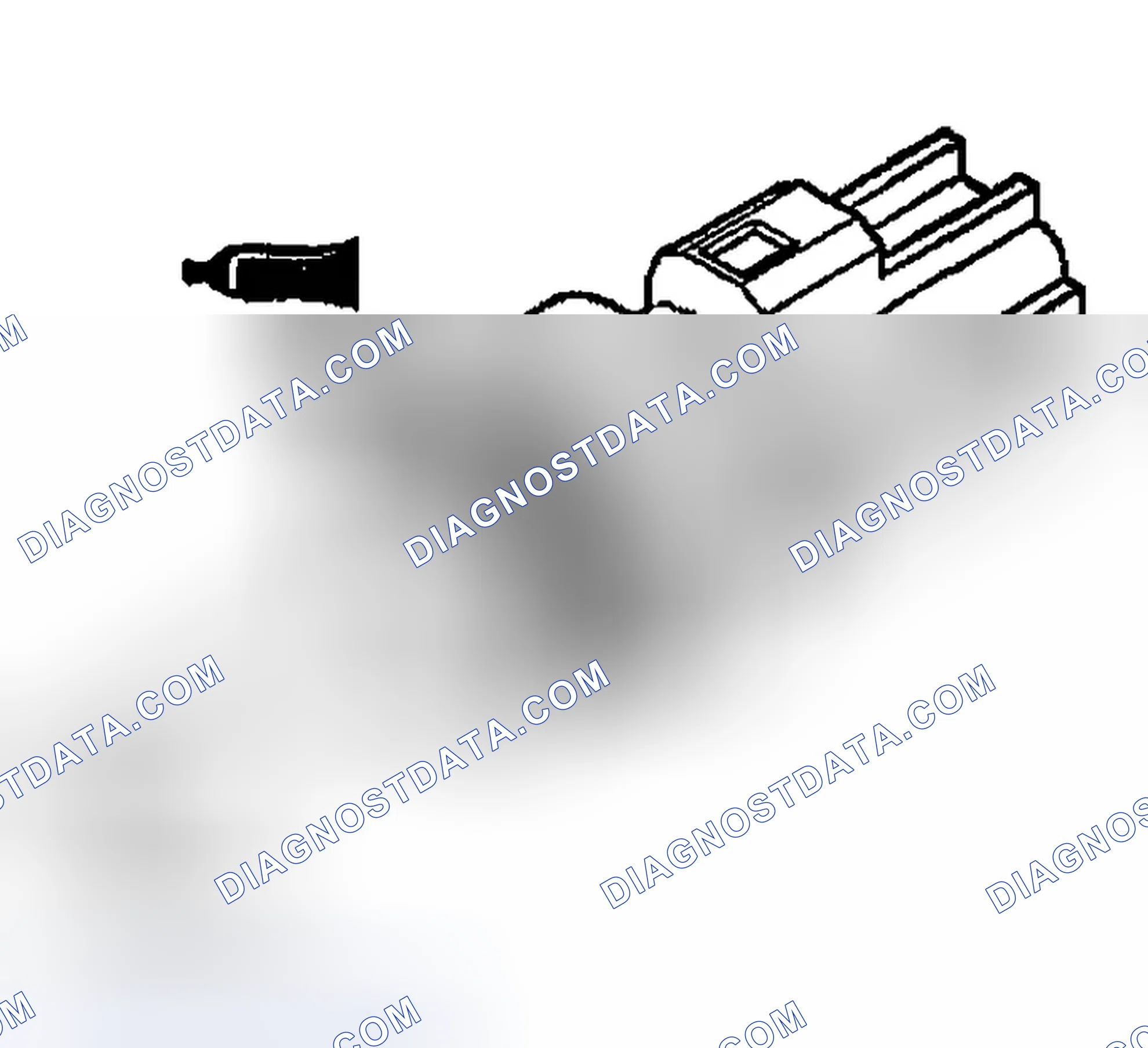 Scheme 38: >> B << ENGINE COOLANT TEMPERATURE SENSOR INSTALLATION