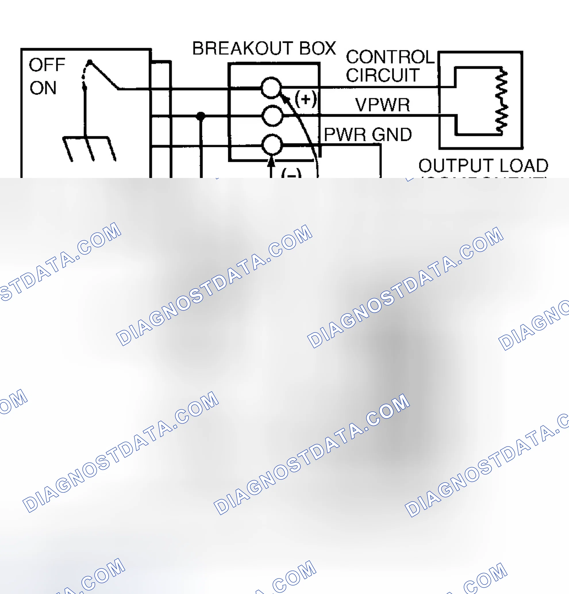 Scheme 189: Testing Typical PCM Output Control Circuit