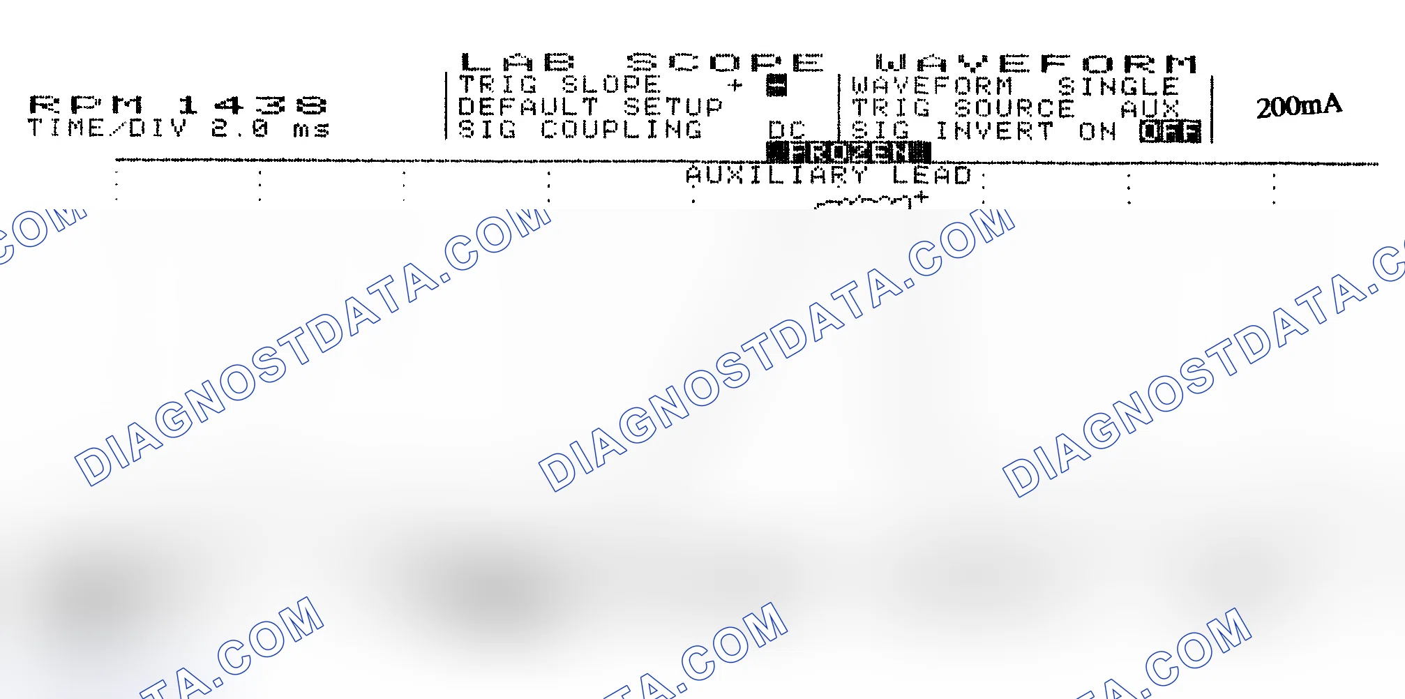 Scheme 15: Single Injector w/Normal Current Flow - Current Pattern
