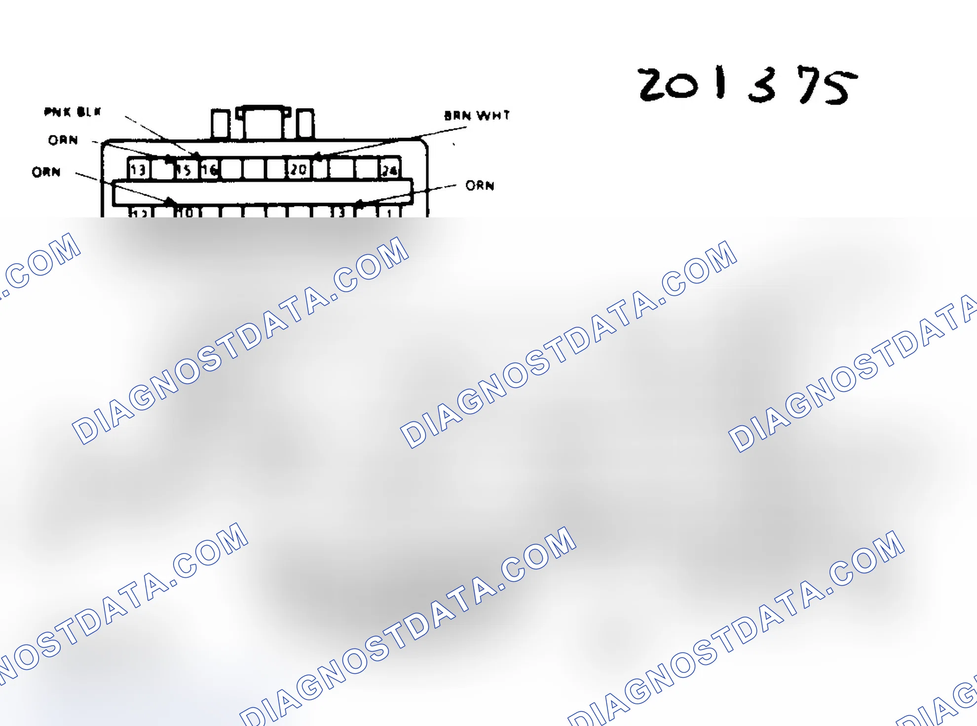 Scheme 70: Chart A1, No "Service Engine Soon" Light, Schematic