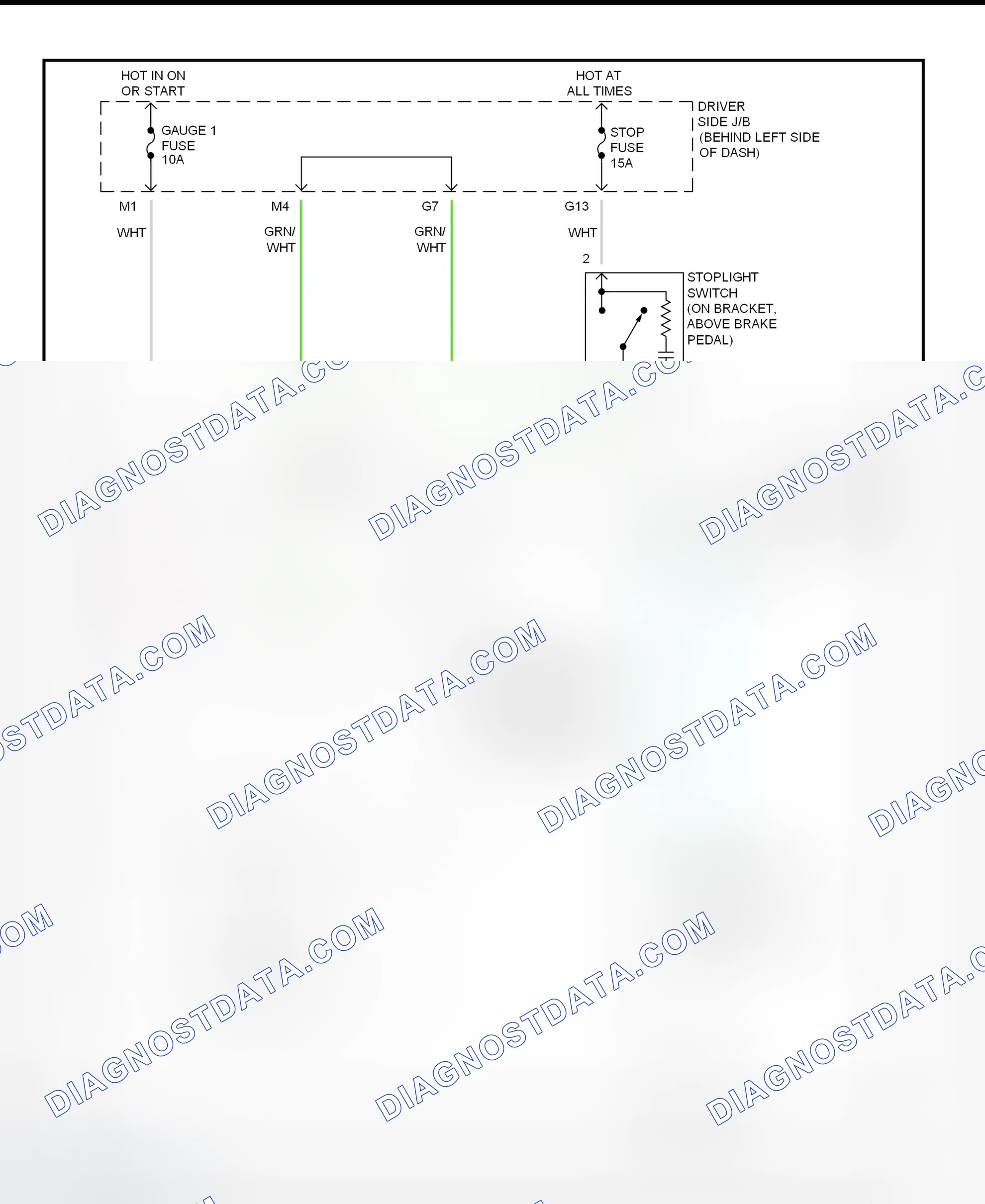 Scheme 318: Shift Interlock System Wiring Diagram (2002 - Toyota Camry)