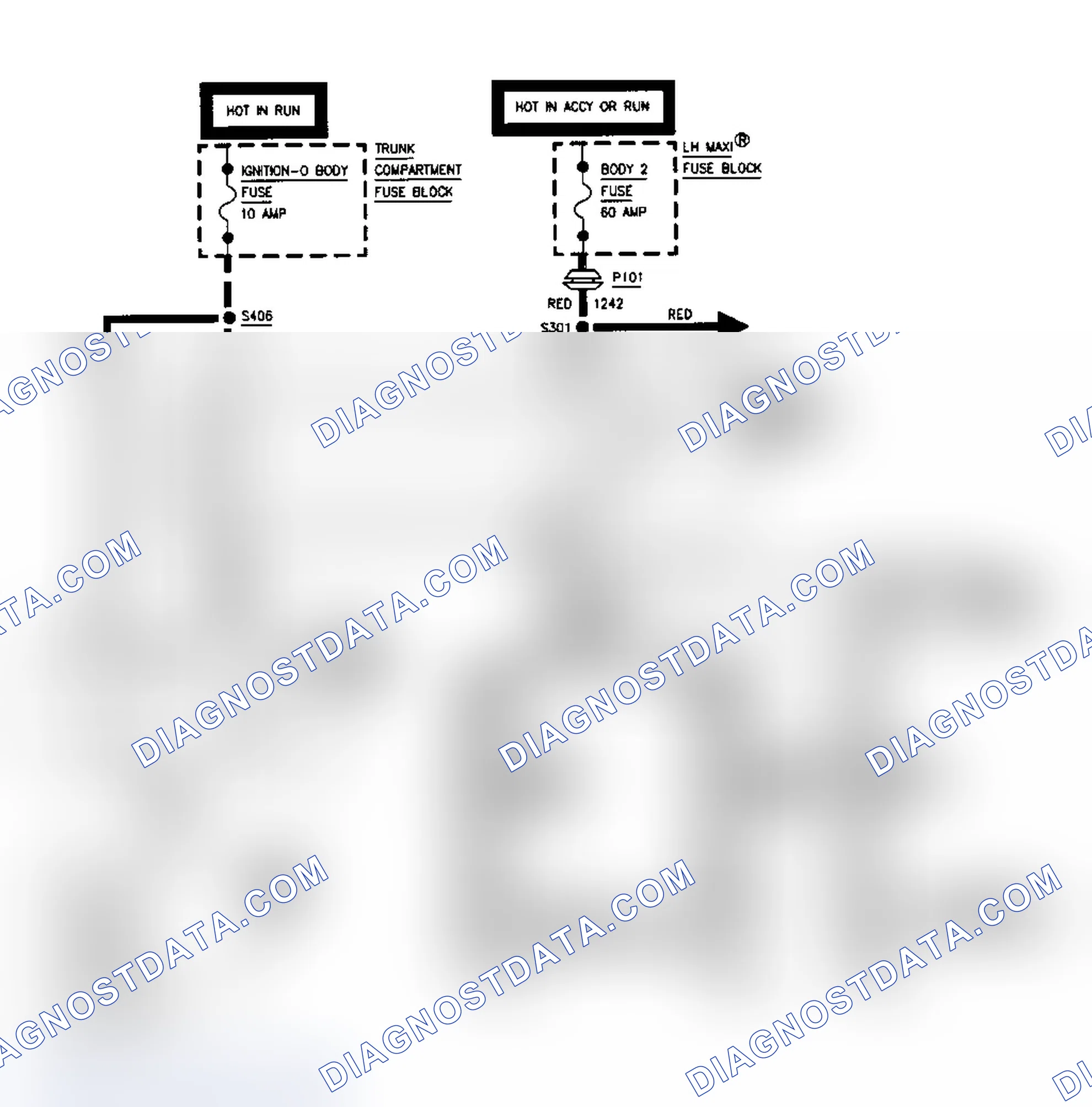 Scheme 17: CHART 9 - REAR DEFOGGER ON CONTINUOUSLY