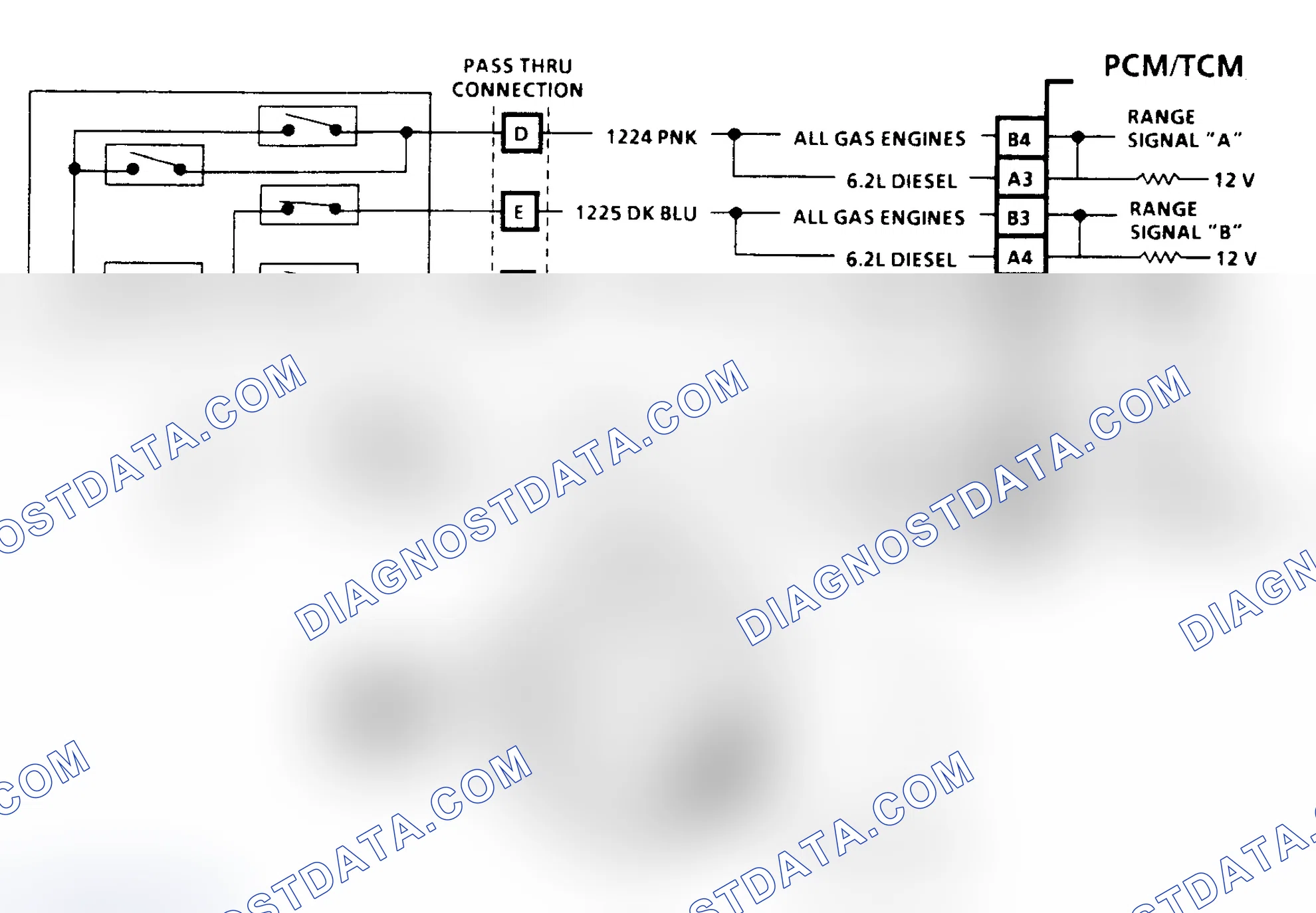 Scheme 290: CODE 68, OVERDRIVE RATIO ERROR - LT. TRUCK