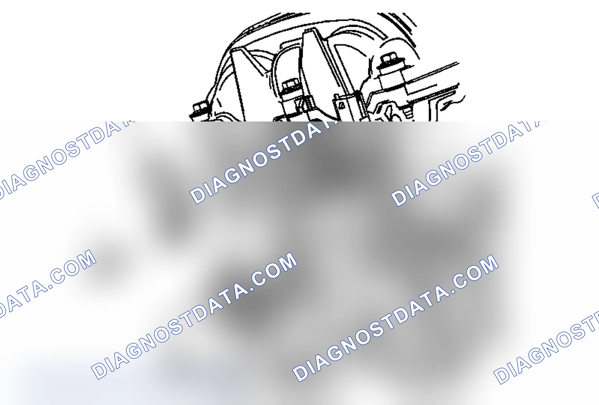 Scheme 54: Camshaft Position Sensor Replacement - Bank 1 (Right Side) Exhaust
