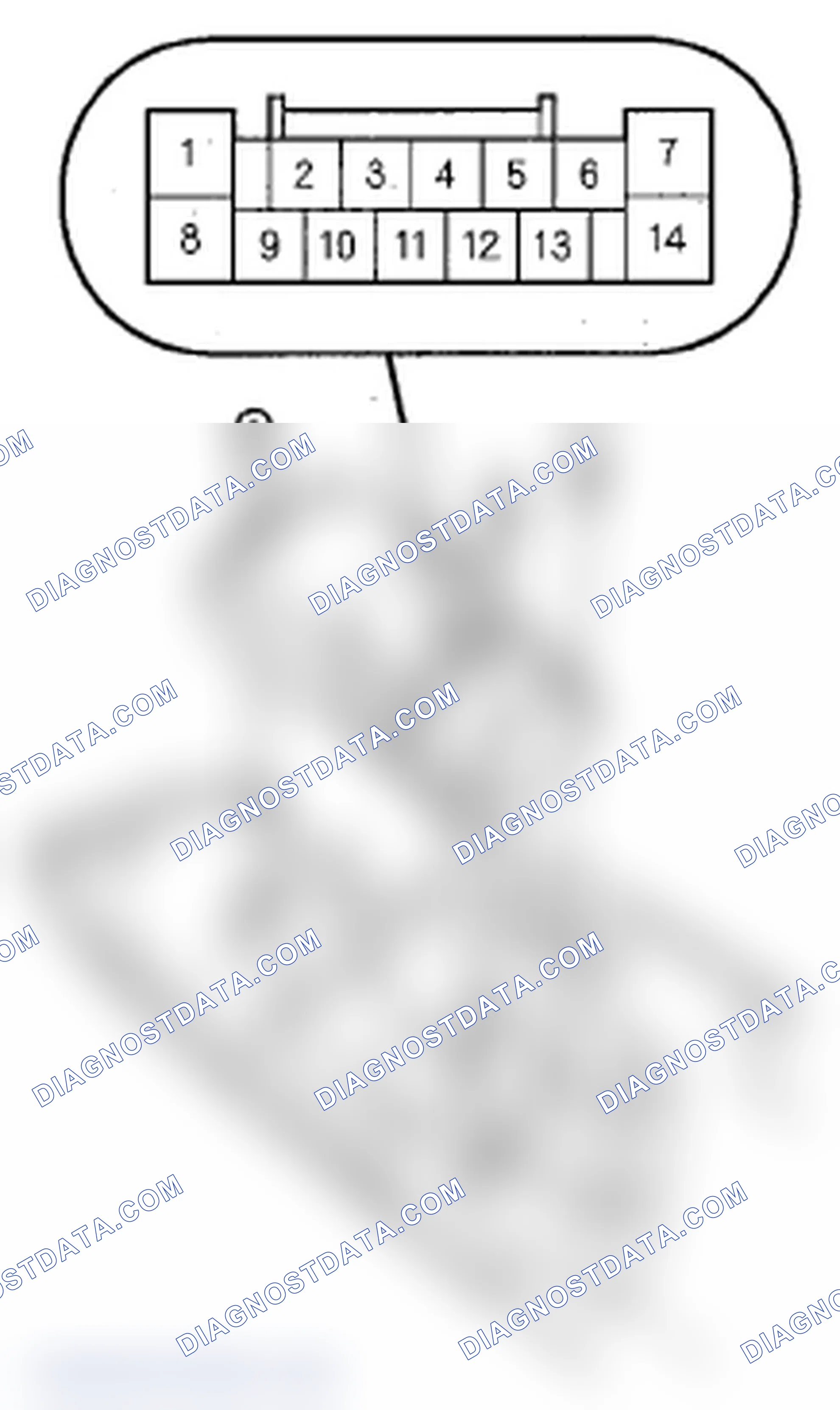 Scheme 41: Front Passenger's Power Window Switch Test