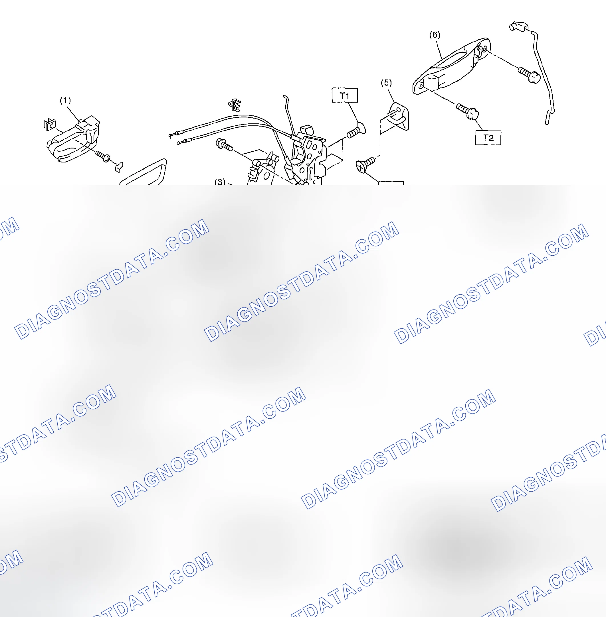 Scheme 4: DOOR LOCK ASSEMBLY