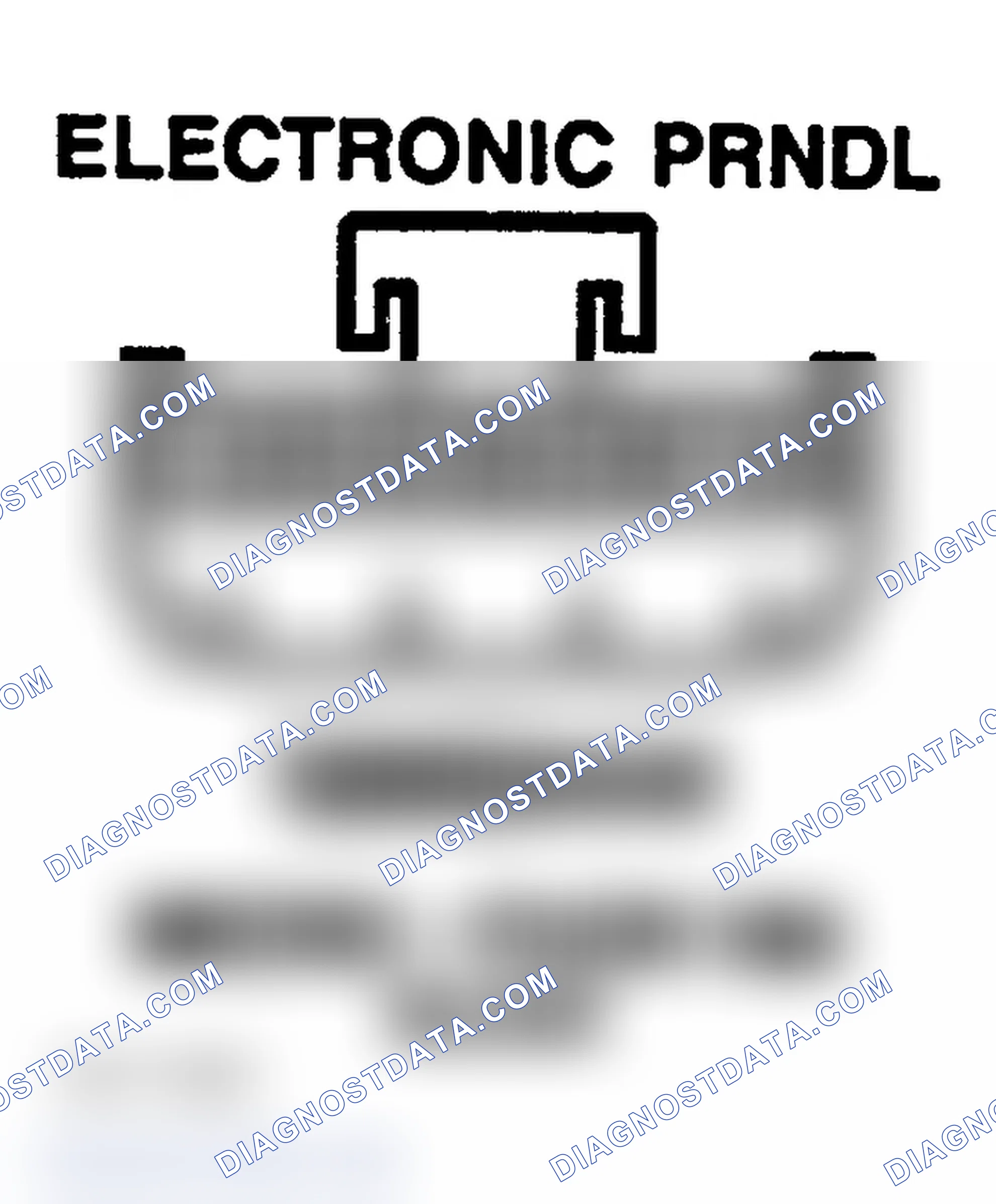Scheme 122: ELECTRONIC PRNDL