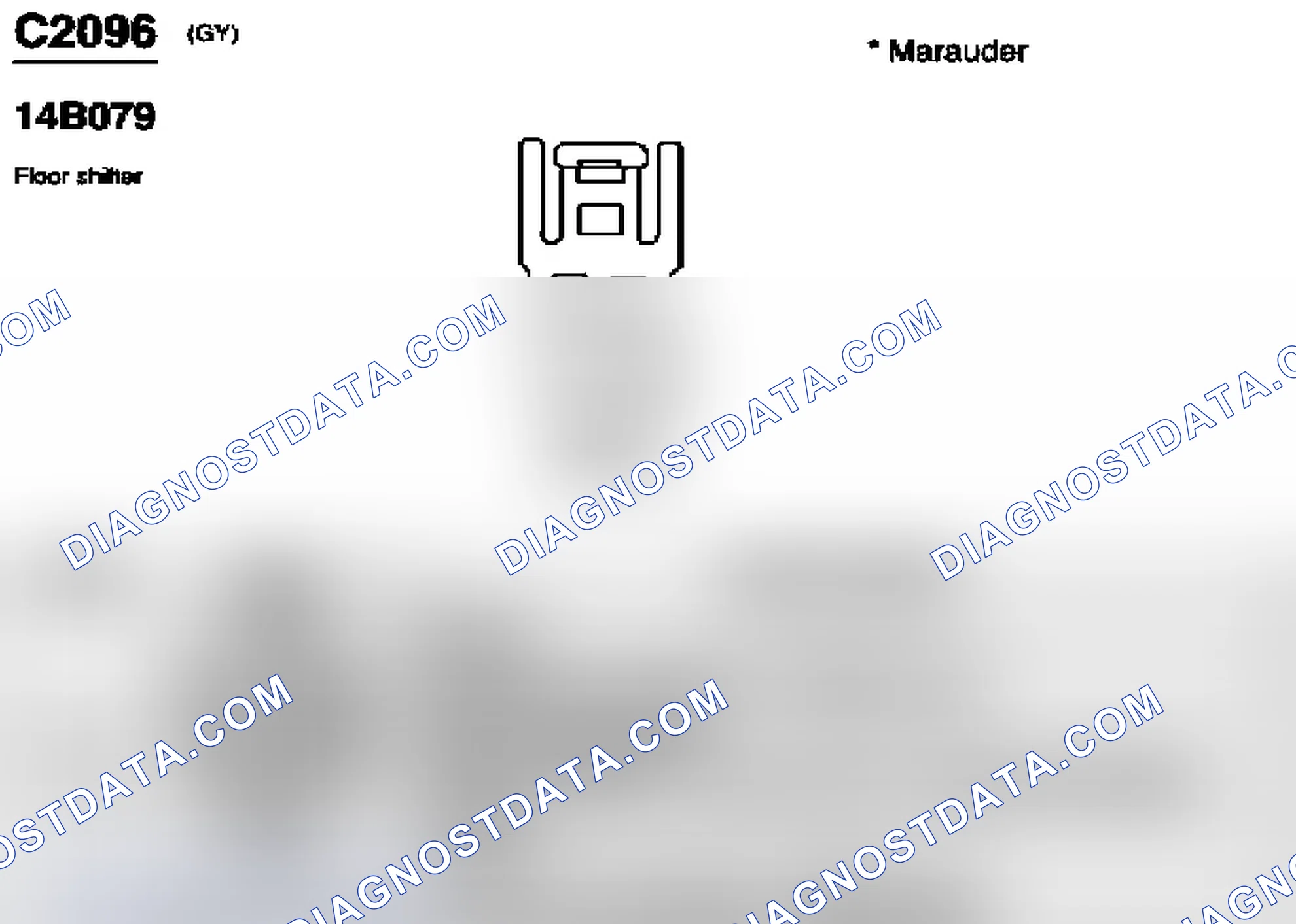 Scheme 323: Identifying Connectors C2096 & C2131a