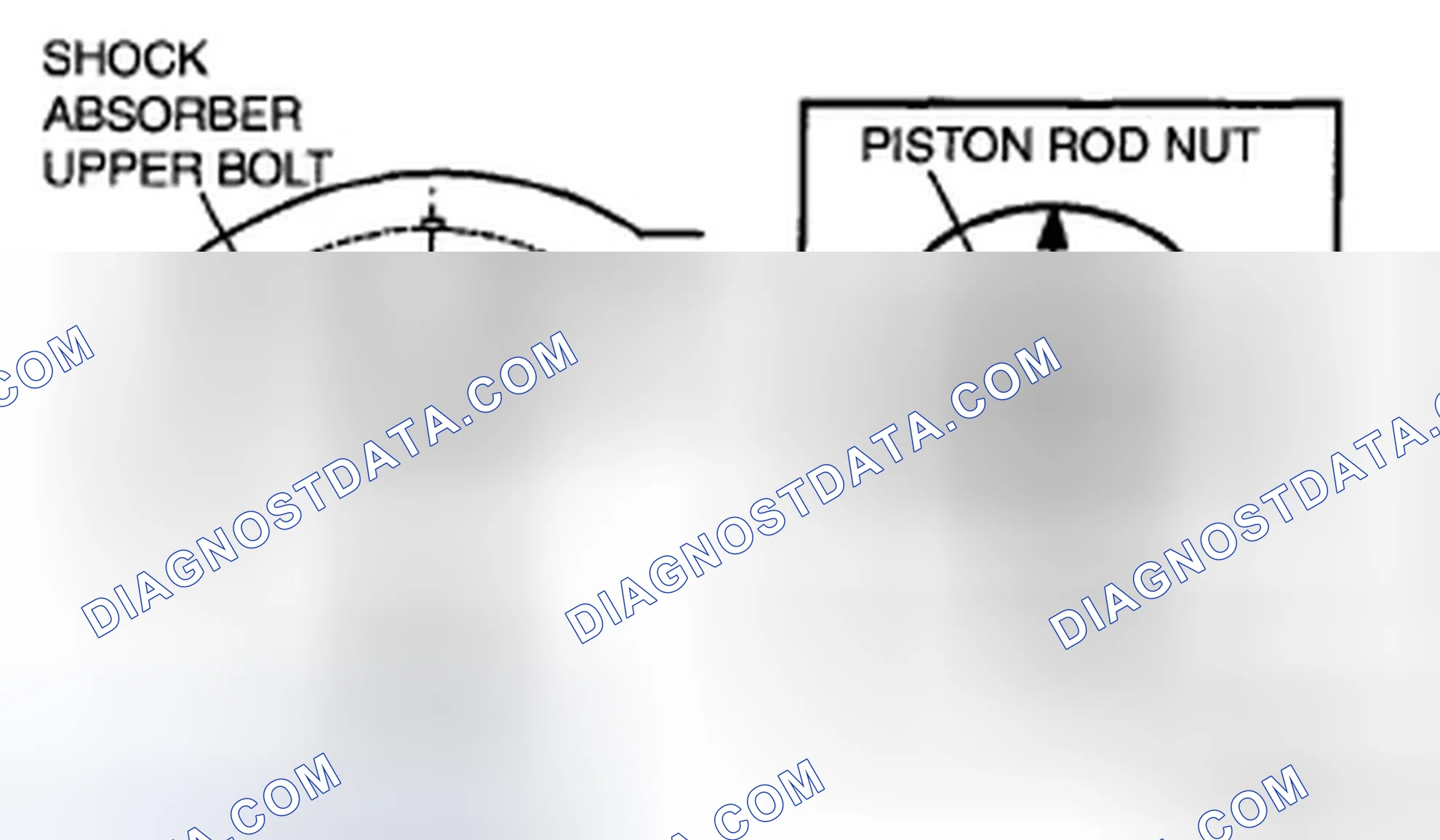 Scheme 8: Shock Absorber and Coil Spring Installation Note