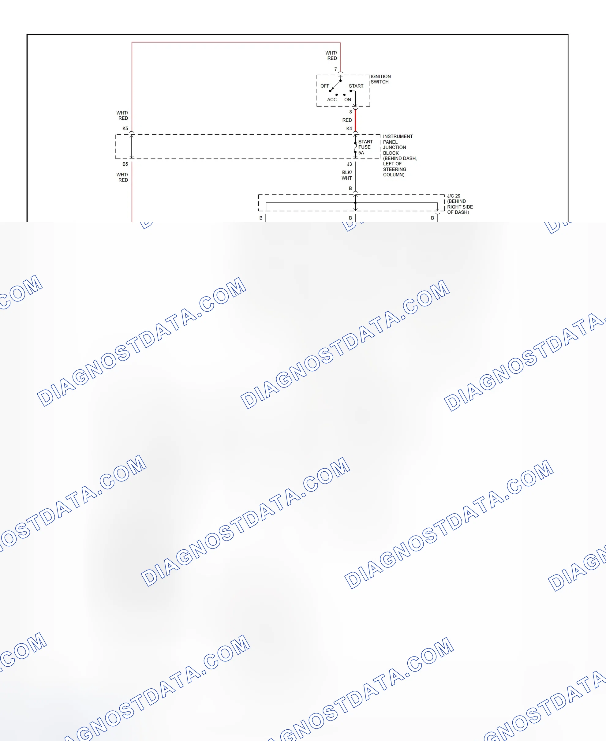 Fig. 19: Starting System Wiring Diagram (Camry - 2.2L & 3.0L)