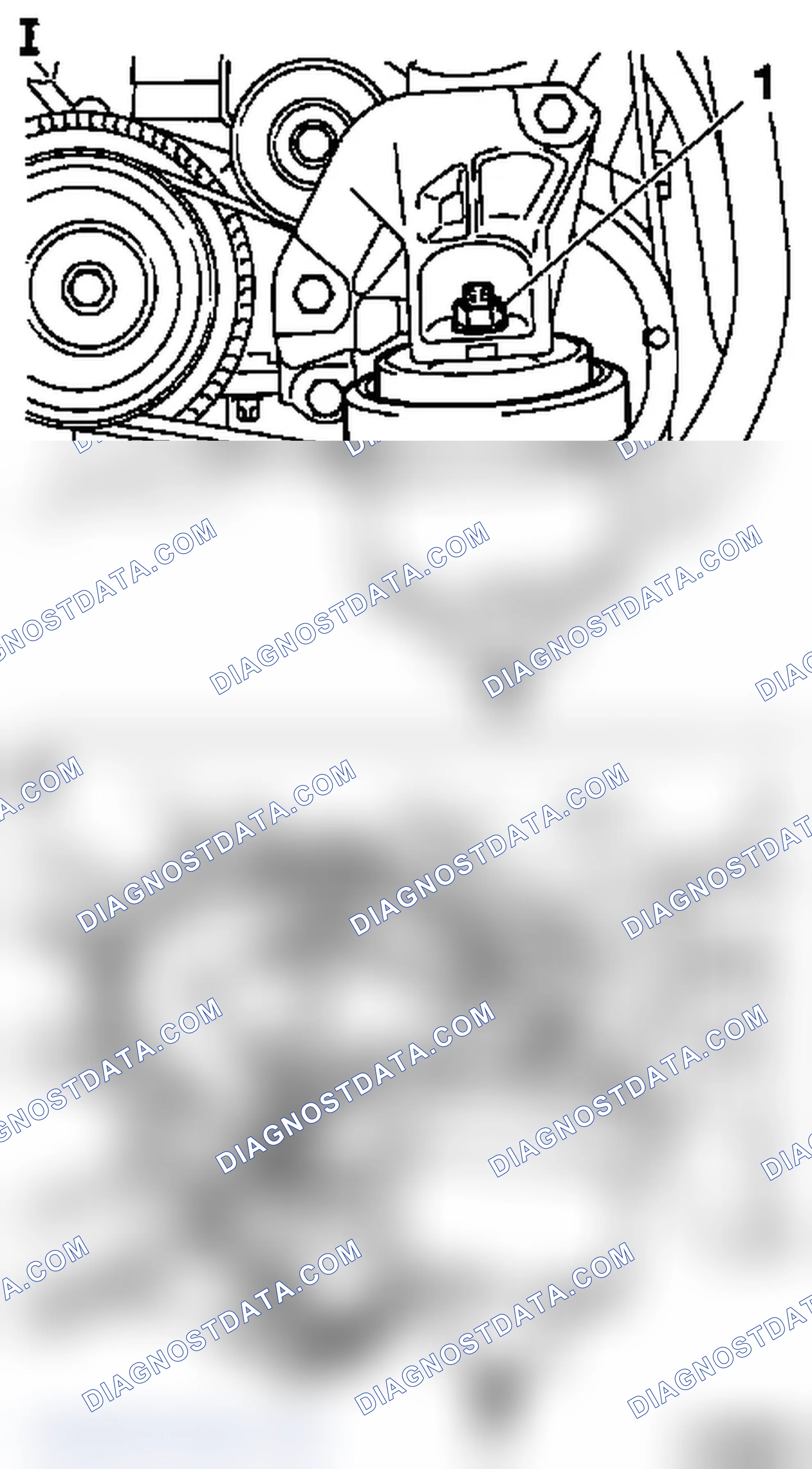 Engine Damping Blocks, Engine, Short- Block (Front Engine Damping Blocks, Remove and Install)