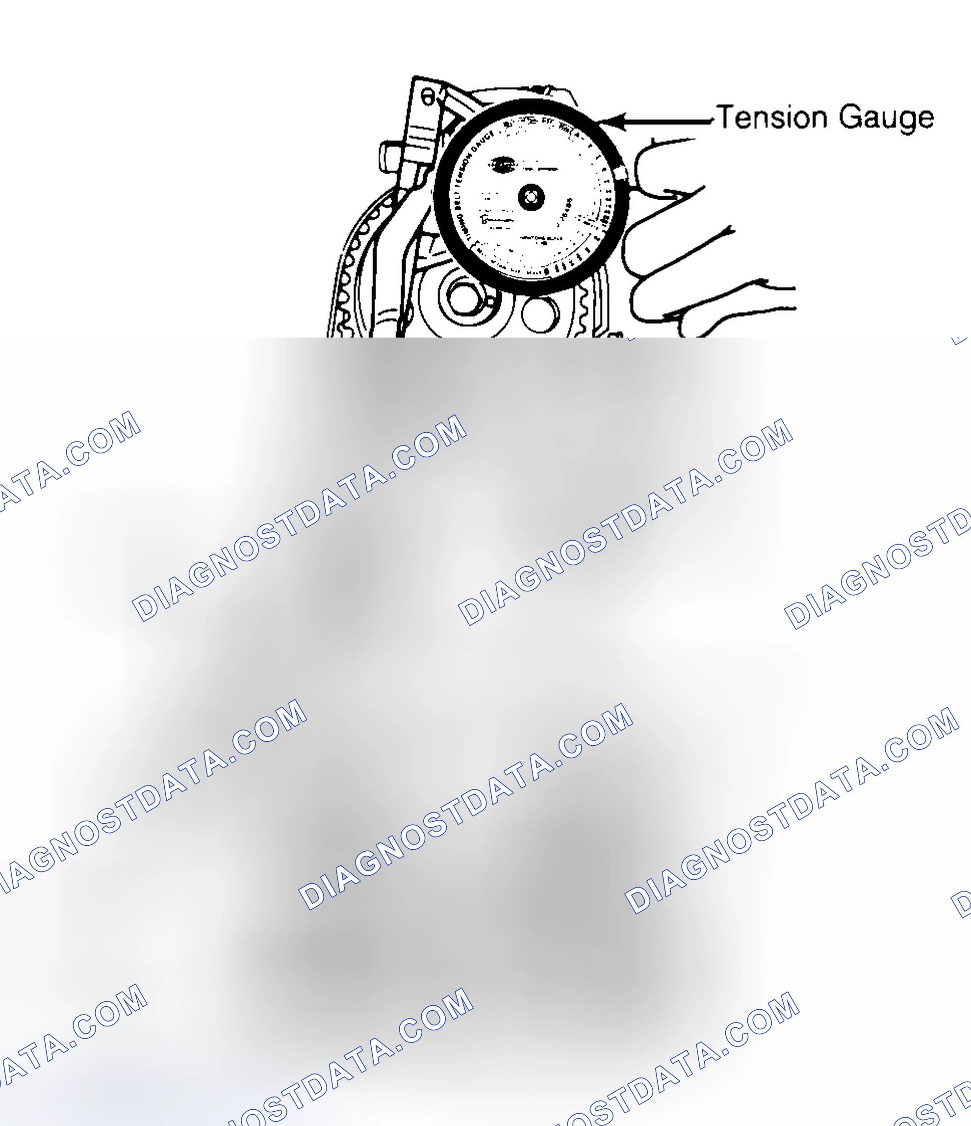 Scheme 3: Adjusting Typical Timing Belt Tension