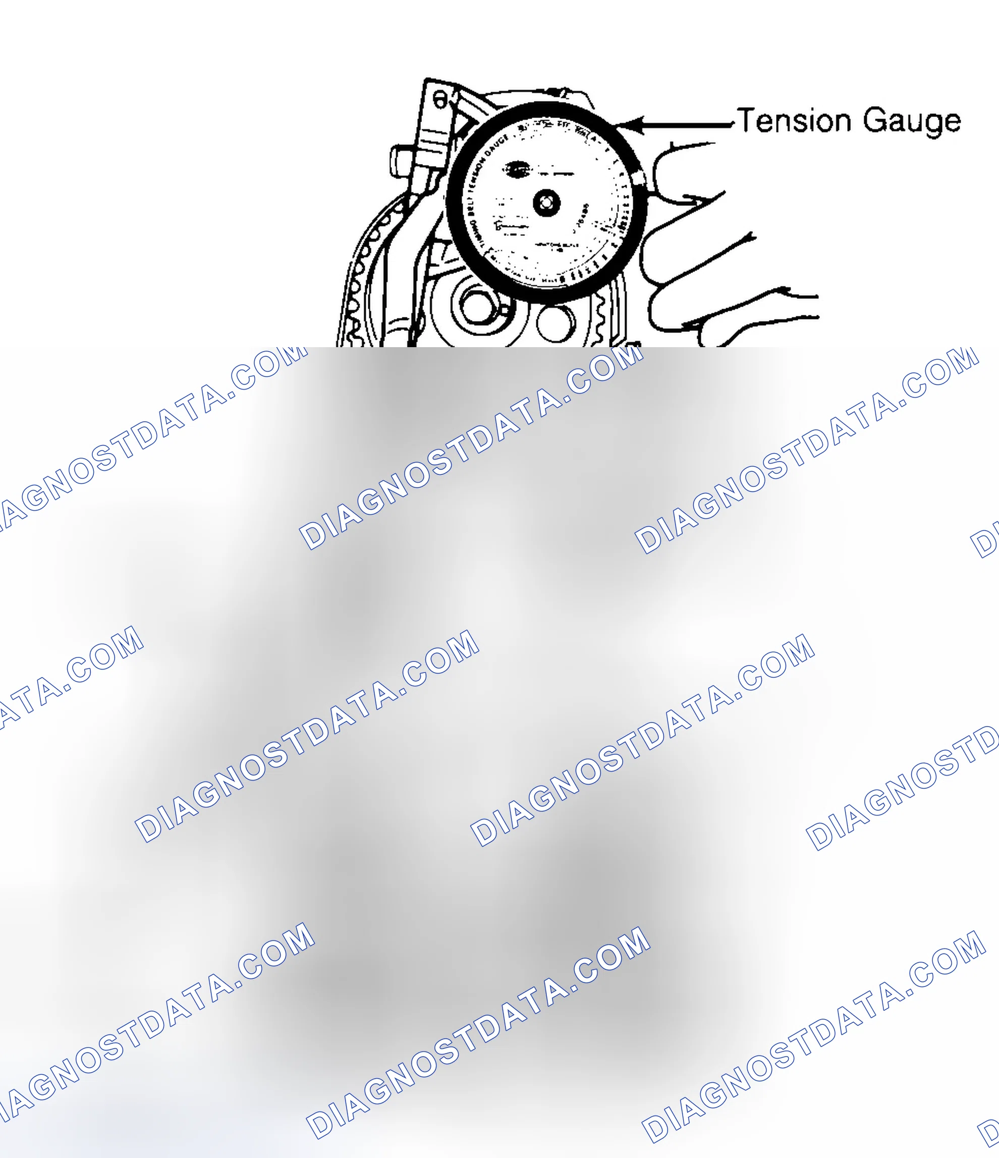 Scheme 3: Adjusting Typical Timing Belt Tension