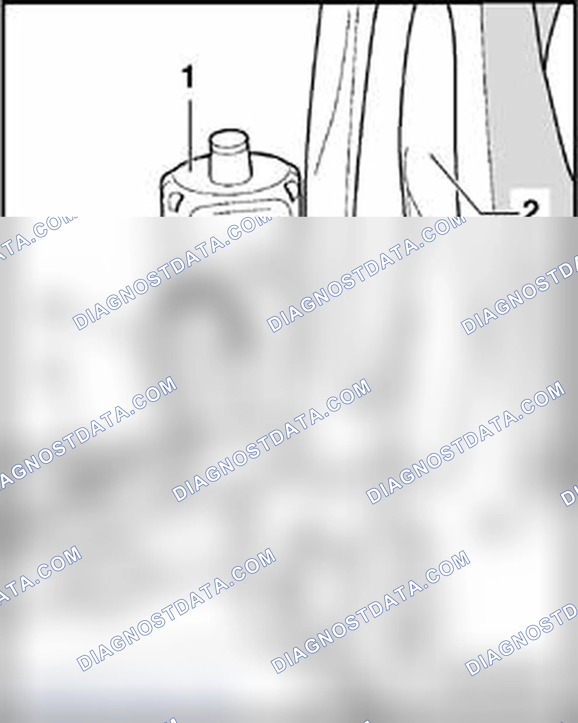 Scheme 236: Releasing fastening for backrest inclination adjustment motor