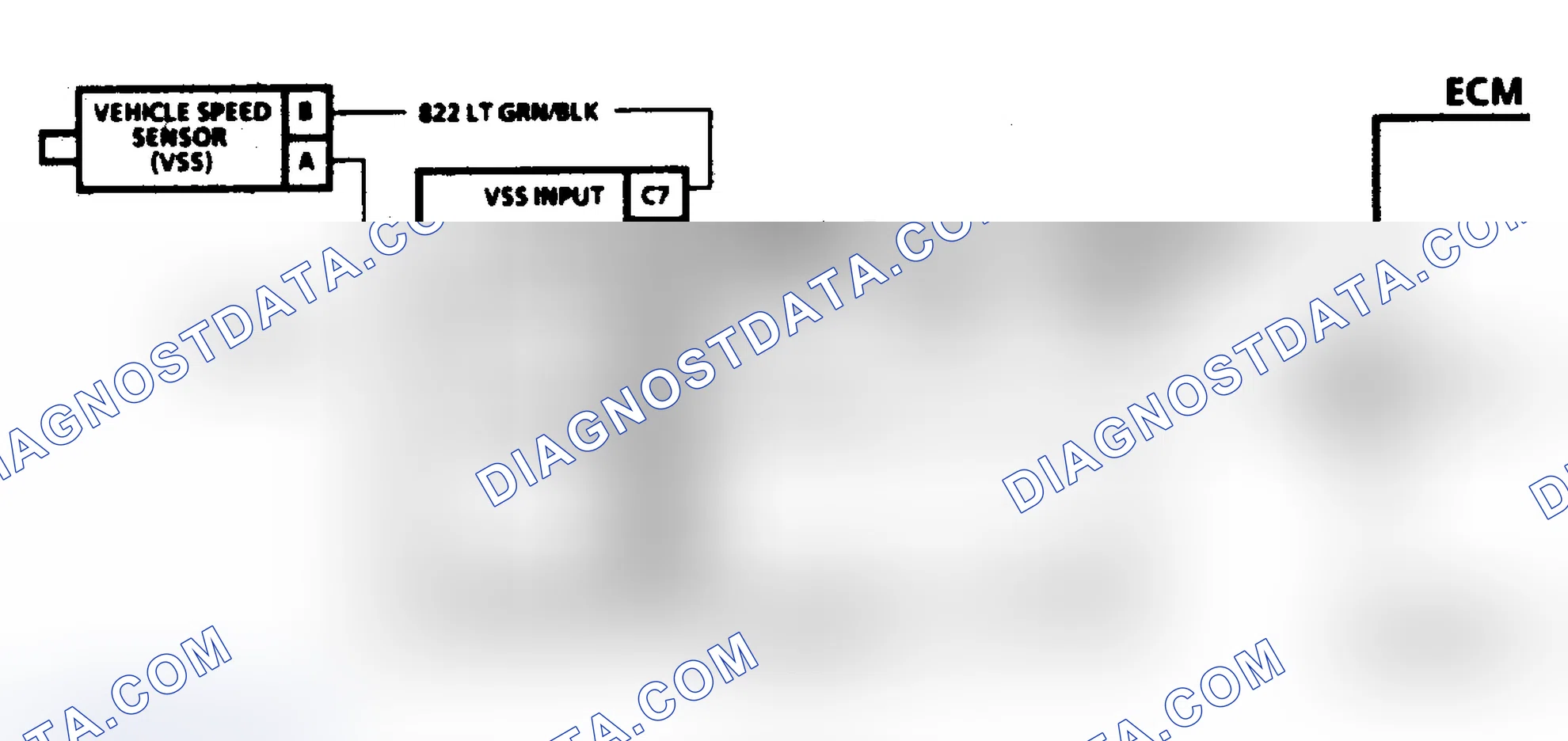 Scheme 43: Code 24 Schematic ("C" & "K" Series 5.7L M/T) Vehicle Speed Sensor