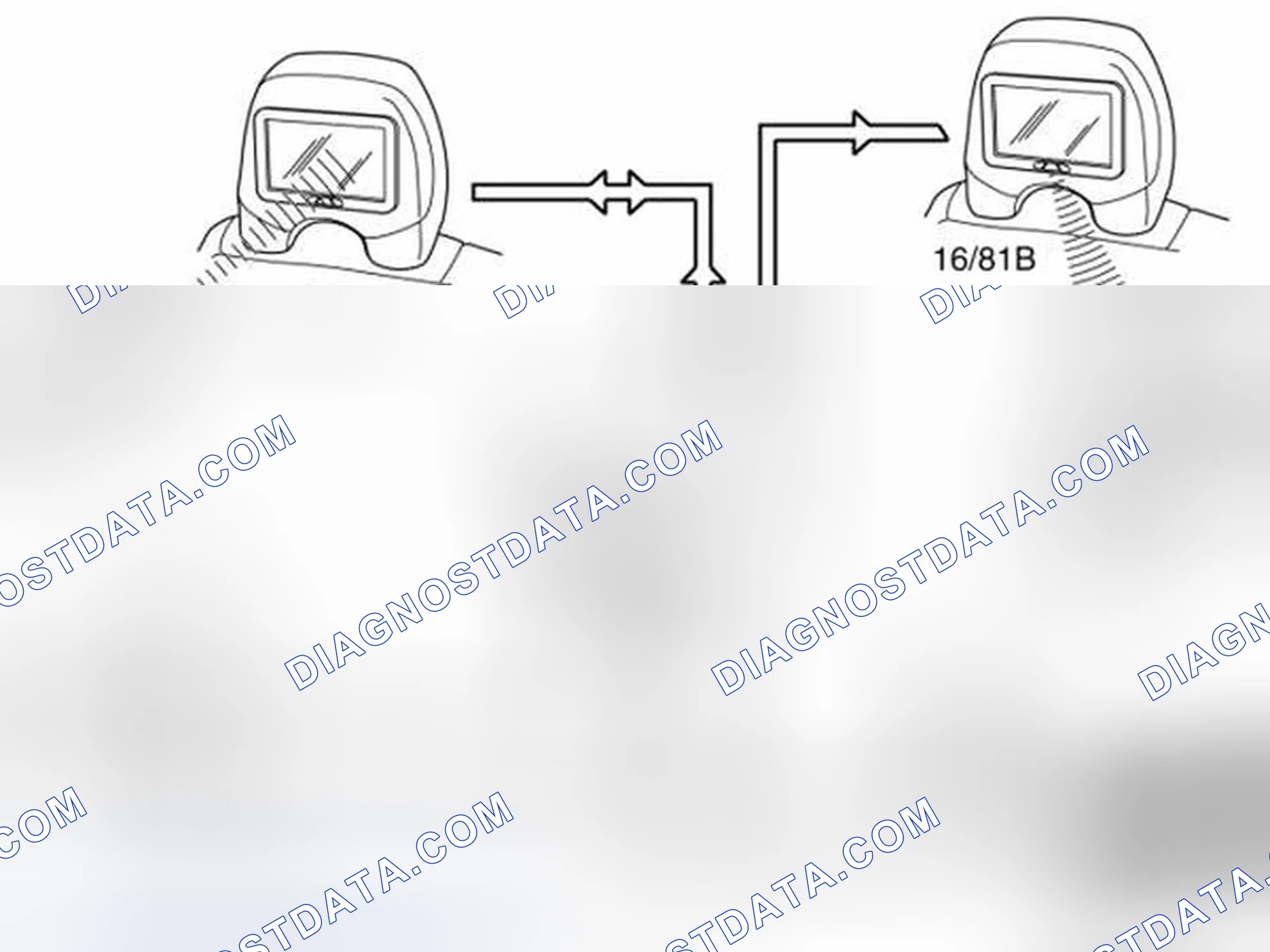 Scheme 92: REAR SEAT ENTERTAINMENT MODULE