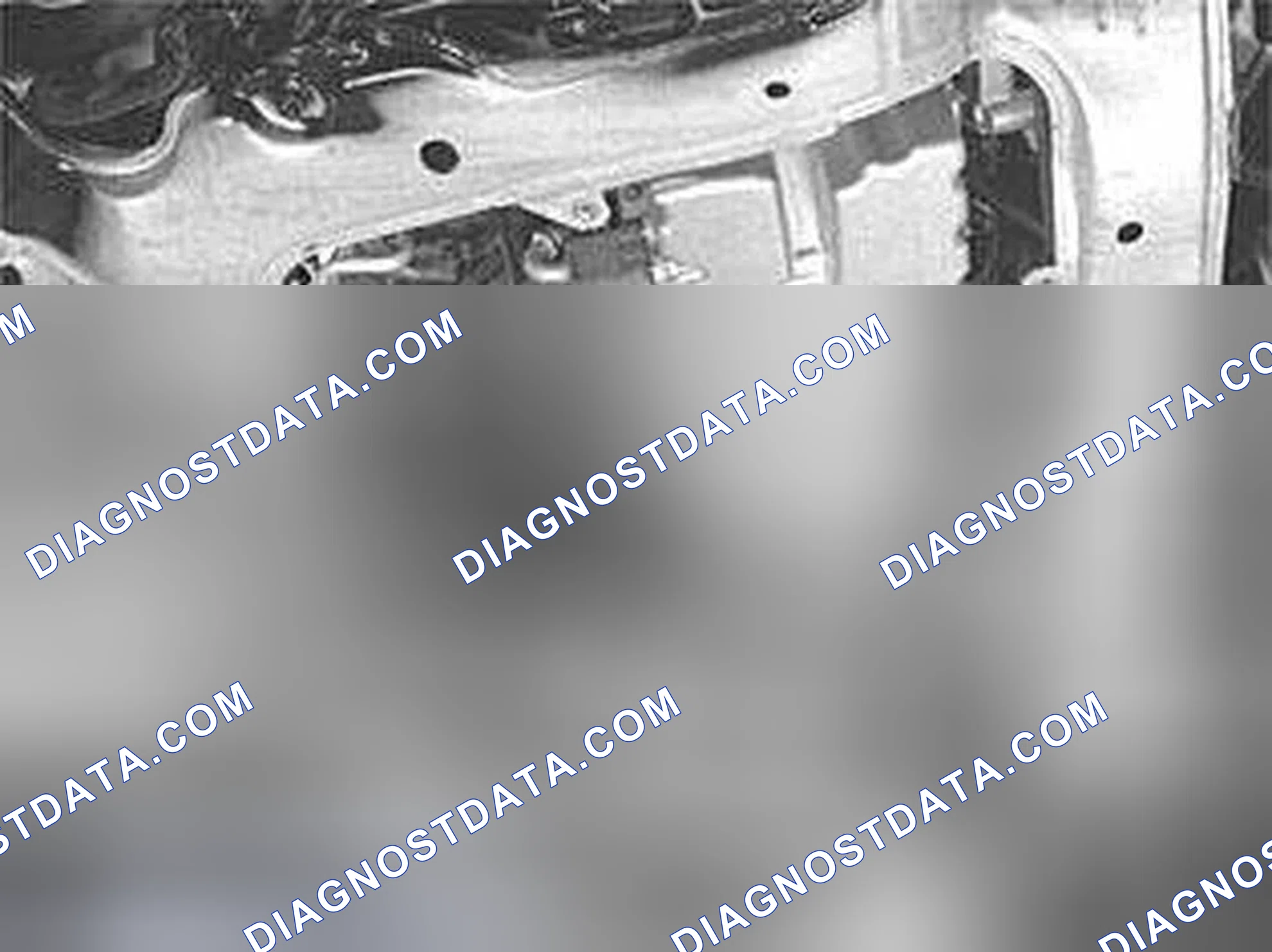 Scheme 1398: Fitting the screws for engine pads and the torque rod bracket in the gearbox