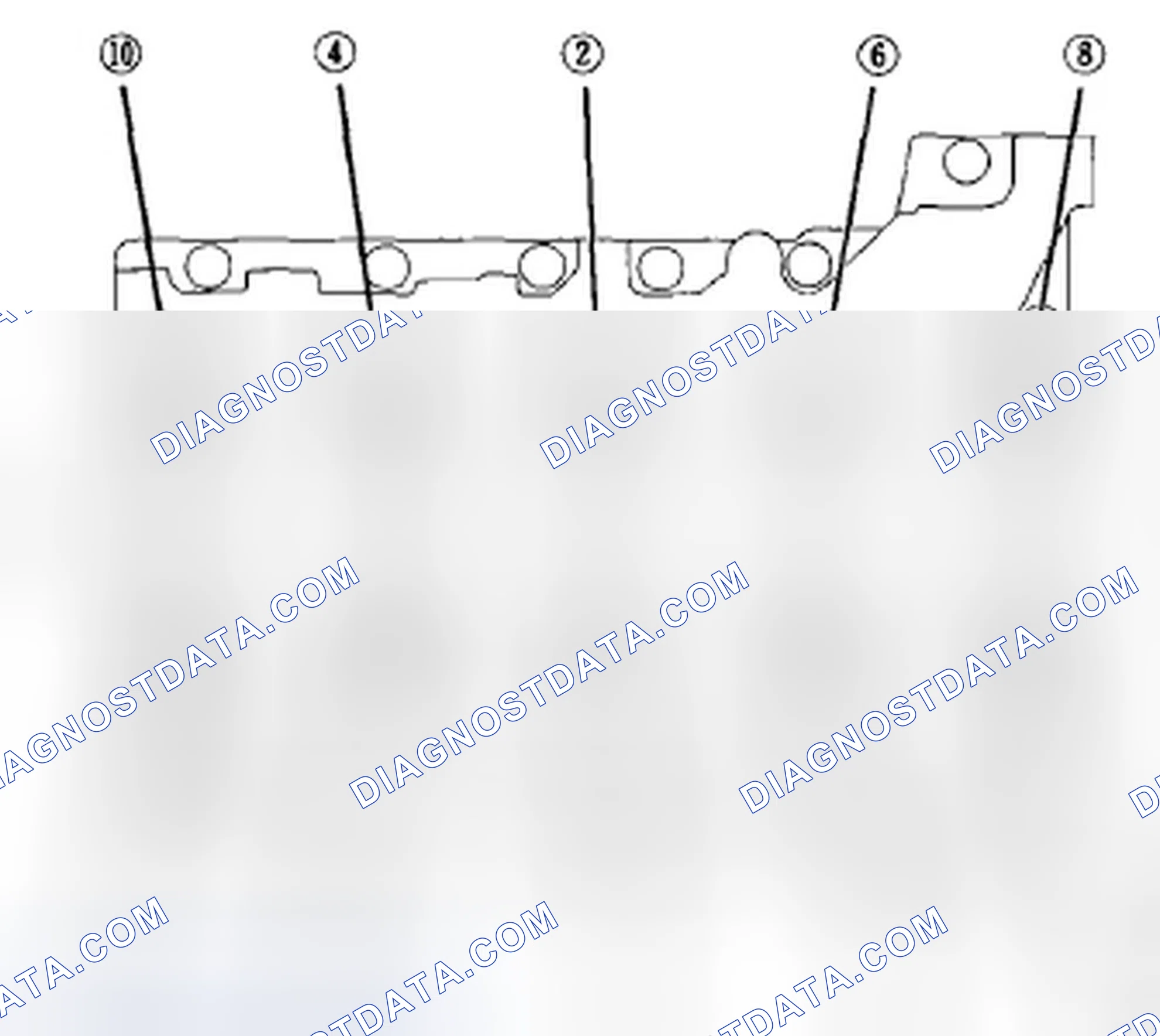 Scheme 467: Main Bearing Clearance Inspection